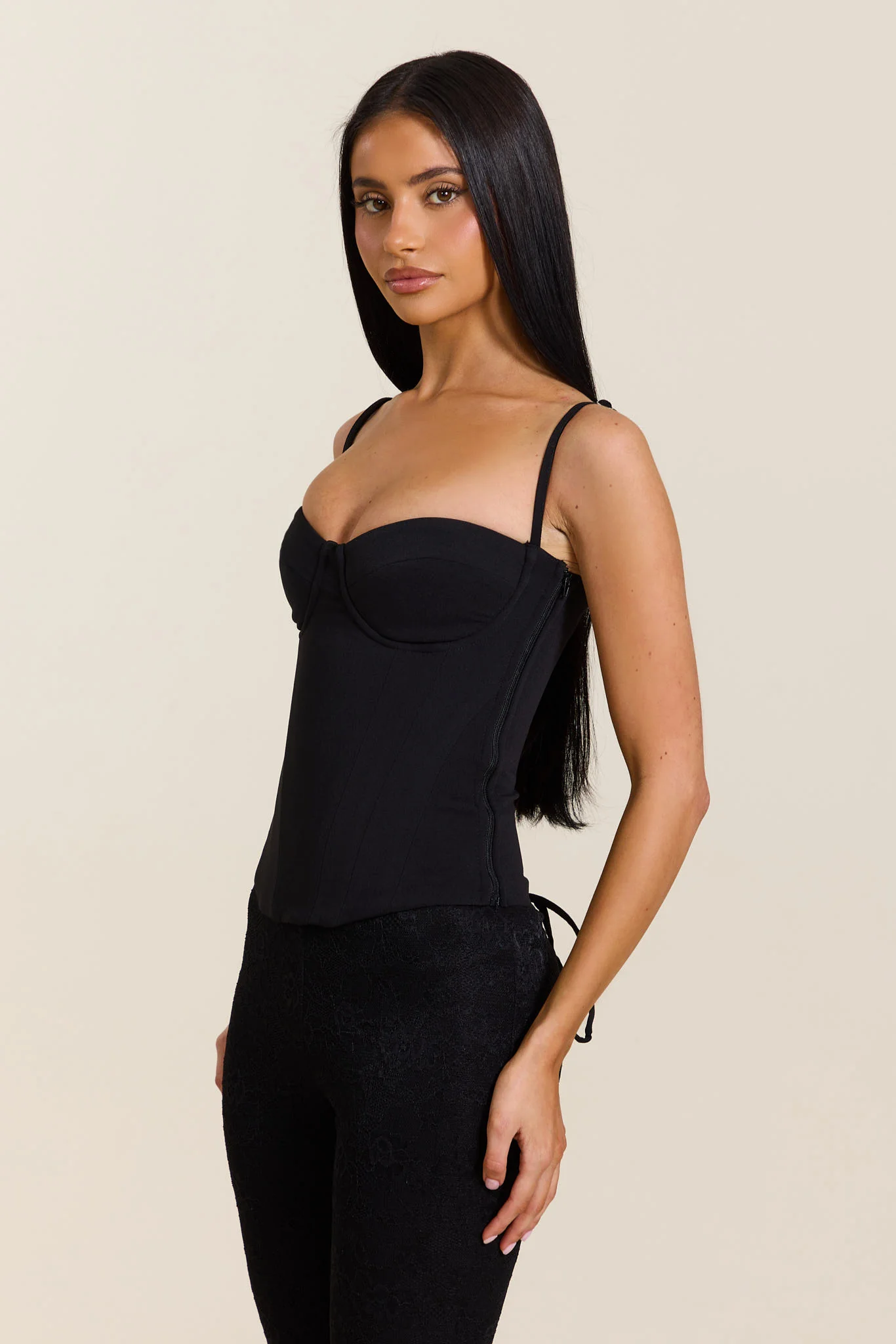 0-the-everly-lace-up-corset-top-in-black-4.webp The Everly Lace Up Corset Top in Black