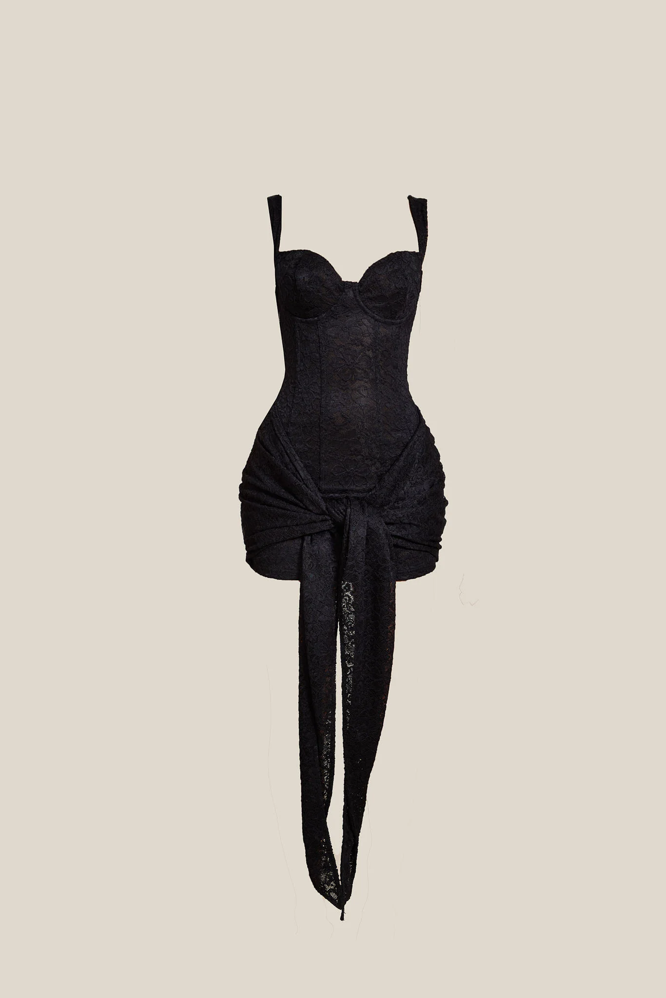 1060-tie-front-lace-mini-in-black-6.webp Tie Front Lace Mini in Black