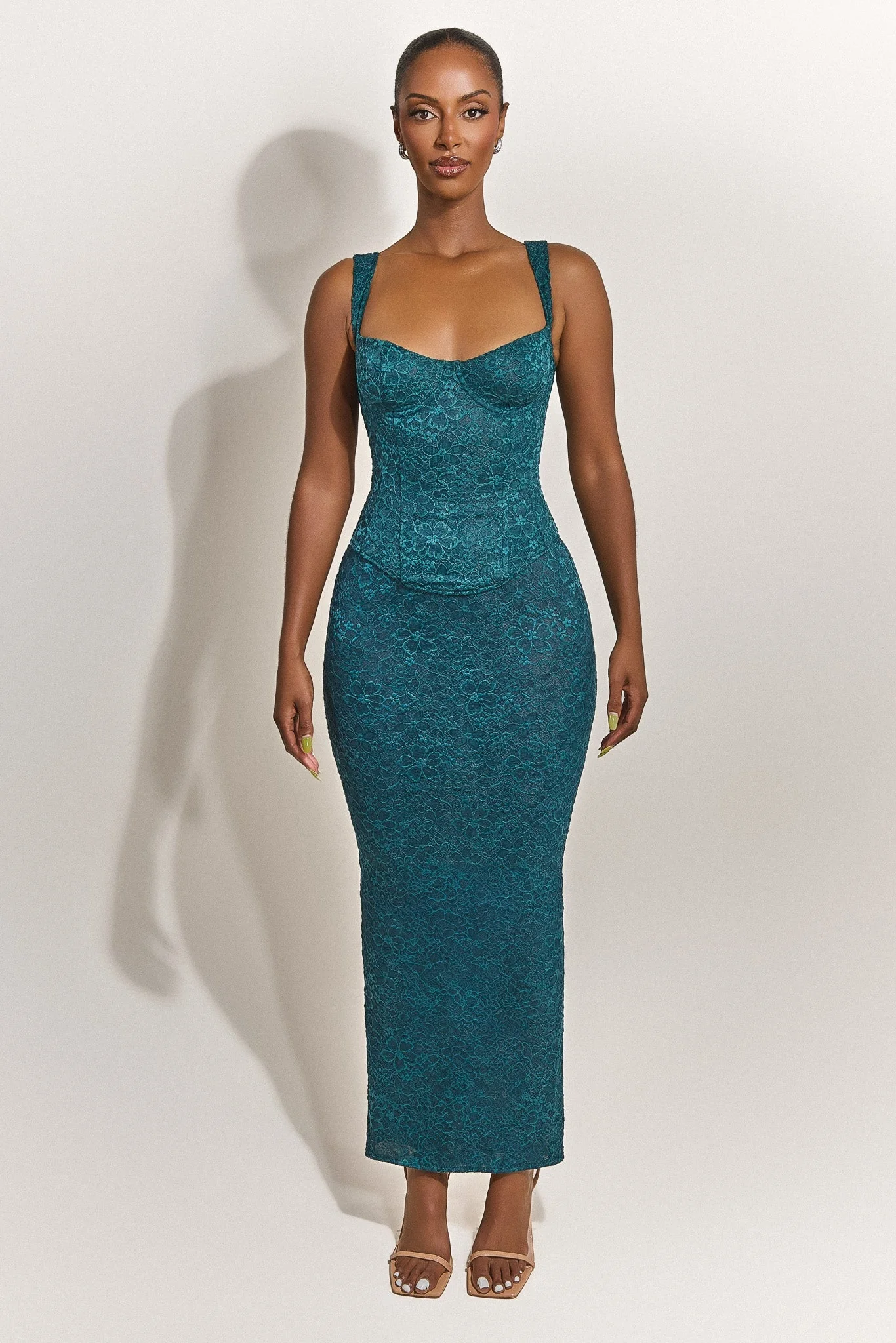 1240-the-cinched-lace-maxi-skirt-in-teal-3.webp The Cinched Lace Maxi Skirt in Teal