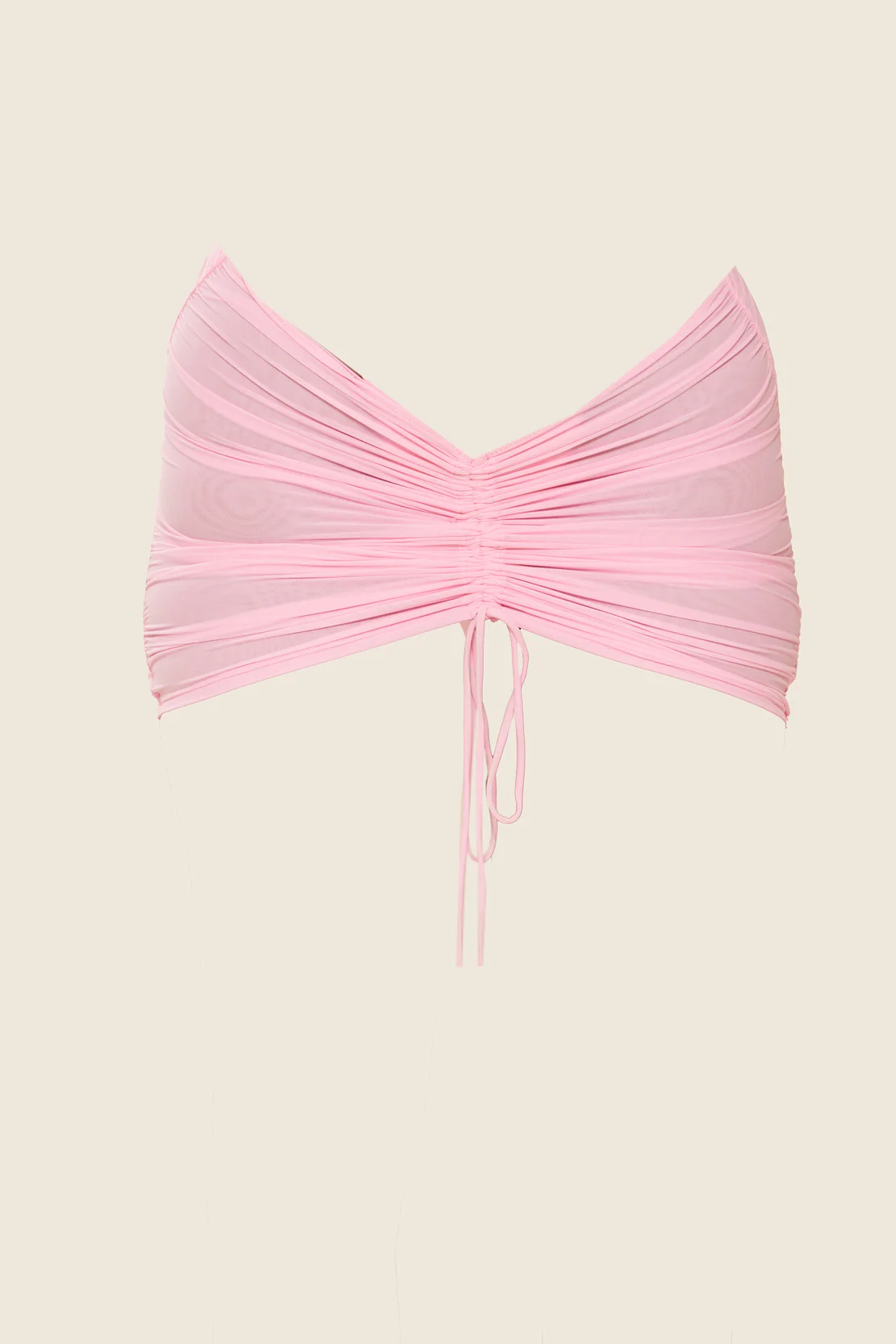 1507-mesh-ruched-coverup-skirt-in-baby-pink-8.webp Mesh Ruched Coverup Skirt in Baby Pink