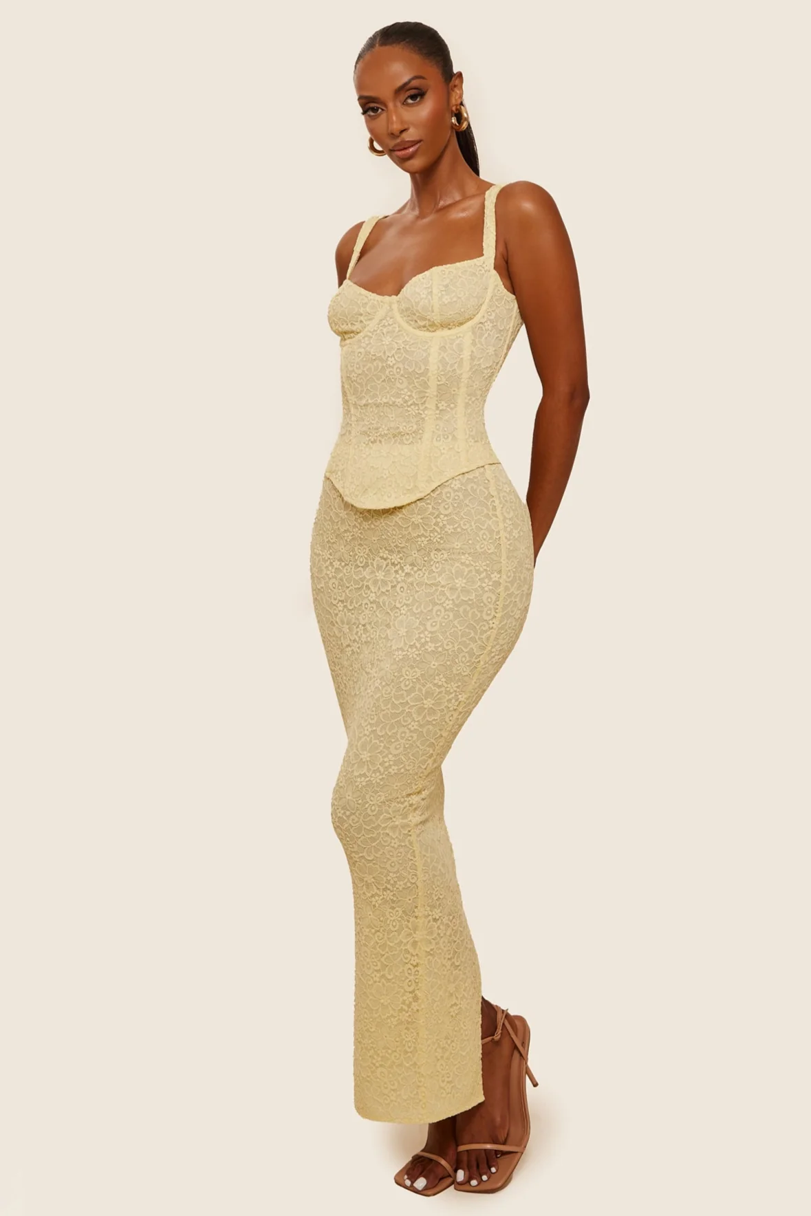 167-the-cinched-lace-corset-maxi-set-in-yellow-16.webp The Cinched Lace Corset Maxi Set in Yellow