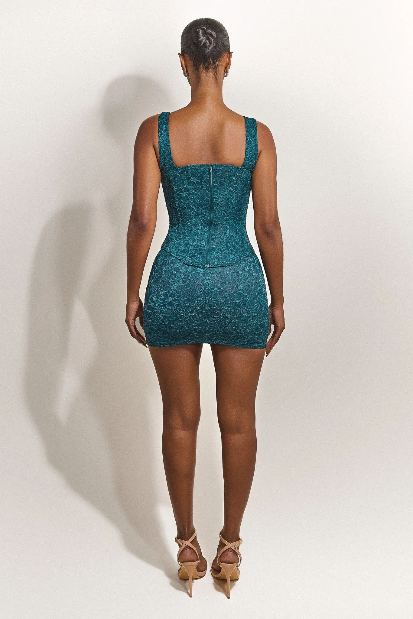 1708-the-cinched-lace-mini-skirt-in-teal-13.webp The Cinched Lace Mini Skirt in Teal