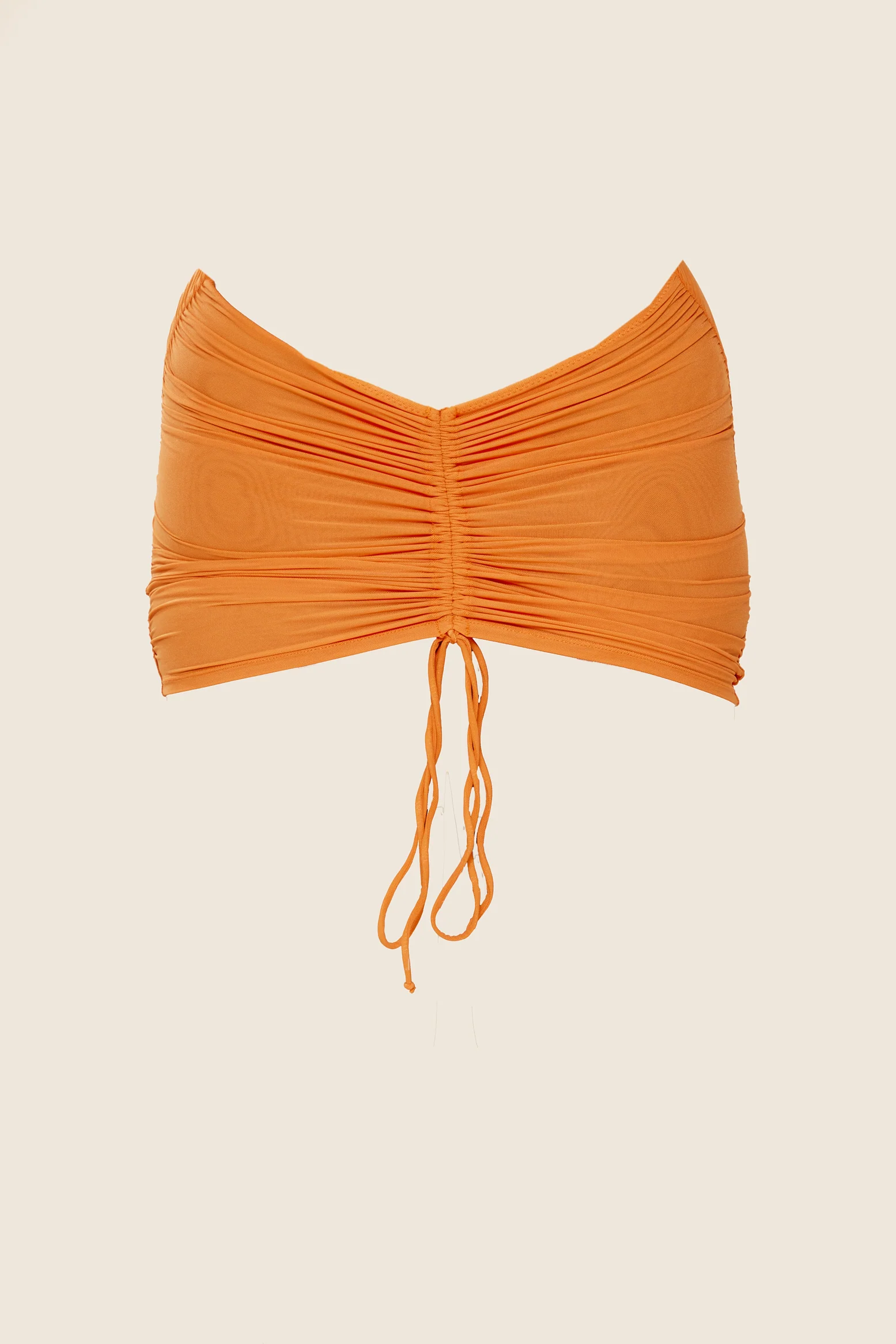 1815-mesh-ruched-coverup-skirt-in-orange-7.webp Mesh Ruched Coverup Skirt in Orange