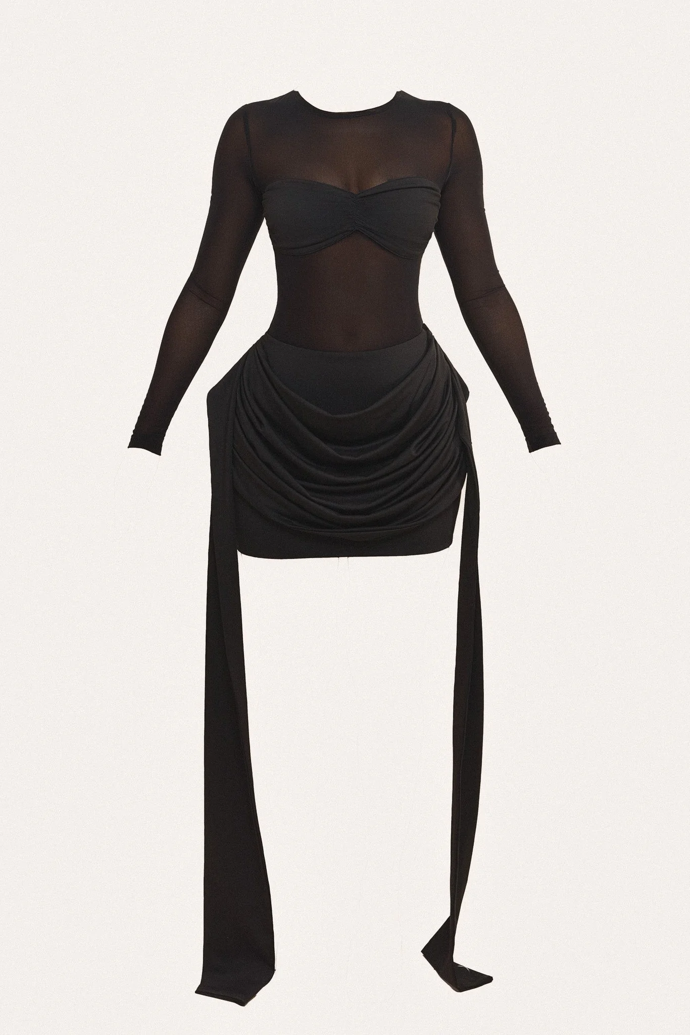 The Yara Skirt in Black