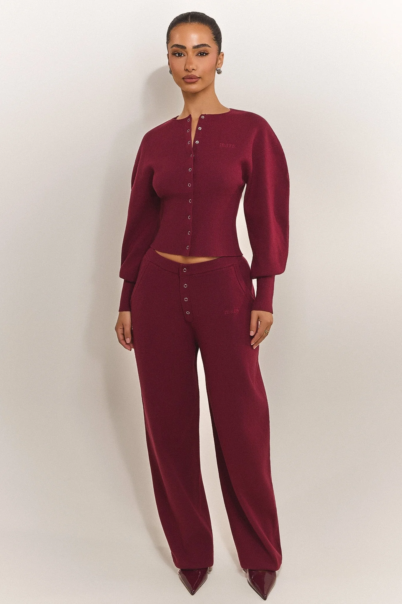 2606-the-knit-button-up-joggers-in-burgundy-1.webp The Knit Button Up Joggers in Burgundy