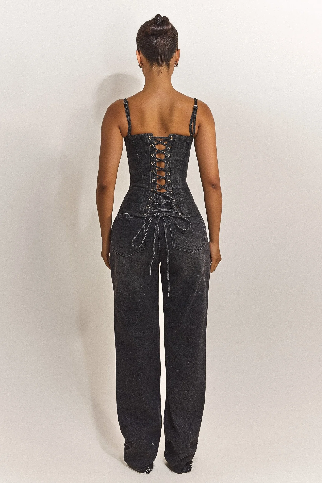 2628-the-everly-lace-up-corset-top-in-grey-denim-4.webp The Everly Lace Up Corset Top in Grey Denim