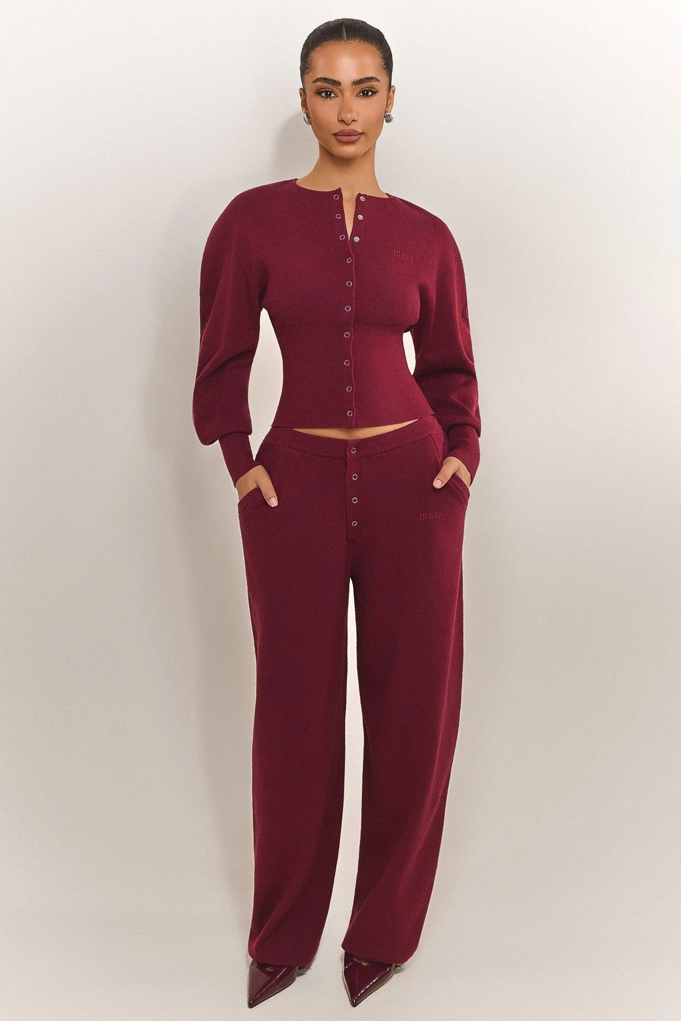 2668-the-knit-button-up-cardigan-in-burgundy-2.webp The Knit Button Up Cardigan in Burgundy