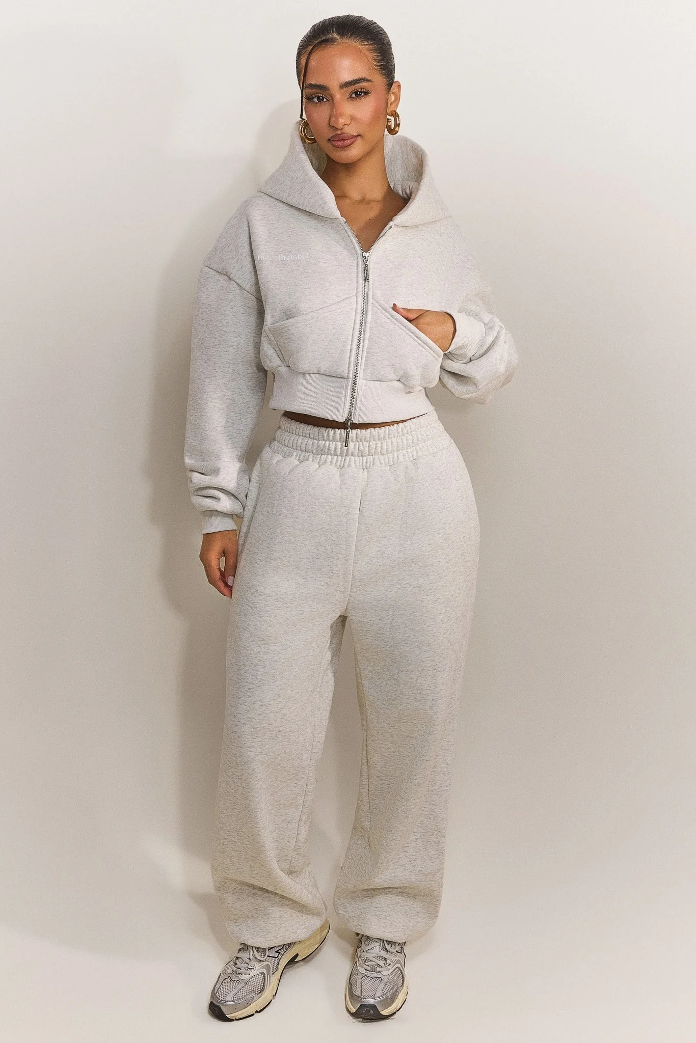 2674-the-classics-cropped-zip-hoodie-in-grey-marl-1.webp The Classics Cropped Zip Hoodie in Grey Marl