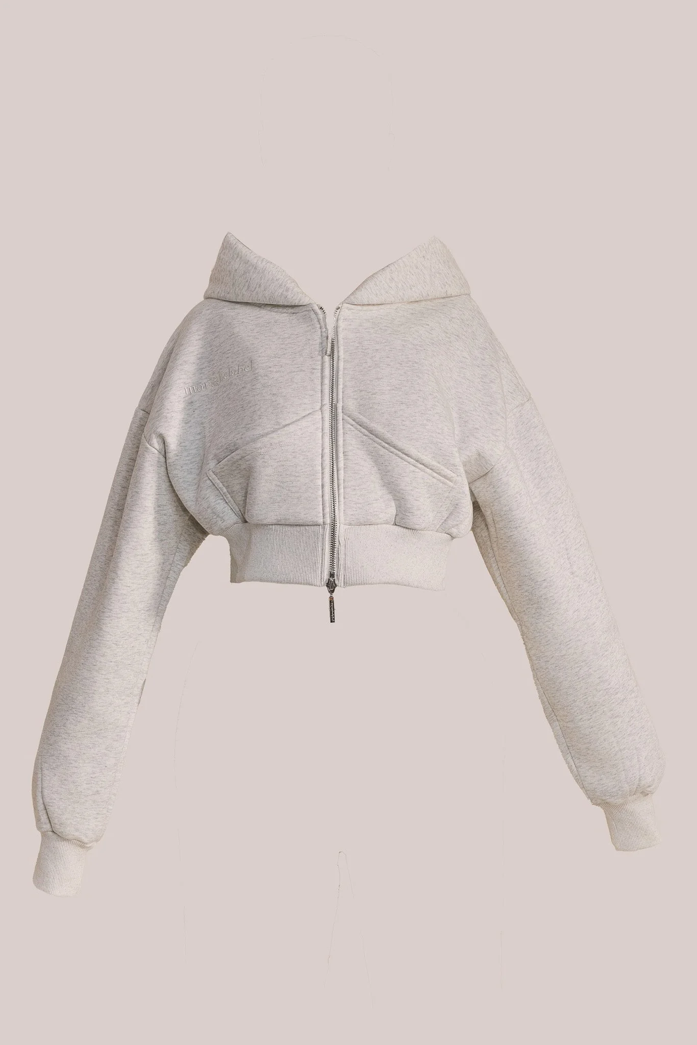 2674-the-classics-cropped-zip-hoodie-in-grey-marl-6.webp The Classics Cropped Zip Hoodie in Grey Marl