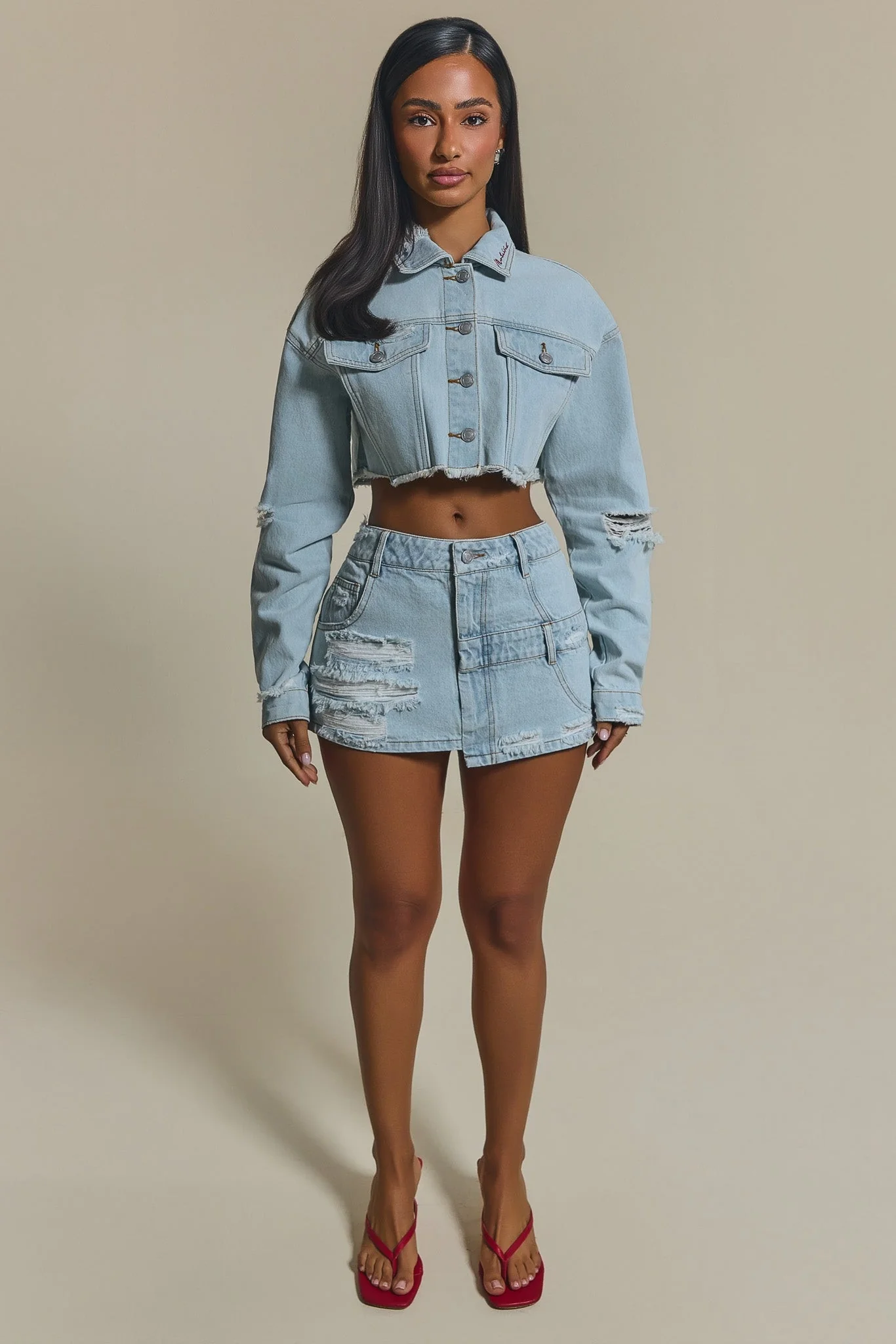 2876-the-esha-denim-mini-skirt-in-light-wash-blue-2.webp The Esha Denim Mini Skirt in Light Wash Blue