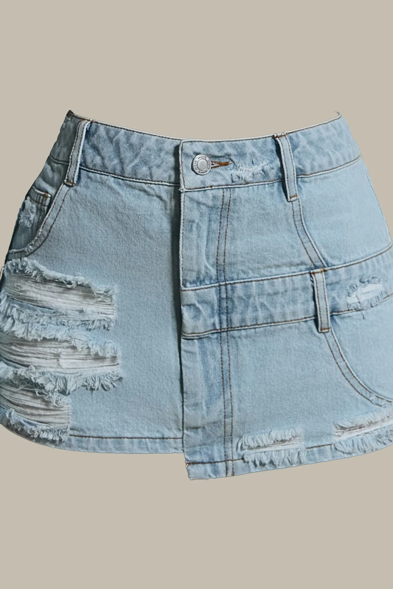 2876-the-esha-denim-mini-skirt-in-light-wash-blue-4.webp The Esha Denim Mini Skirt in Light Wash Blue