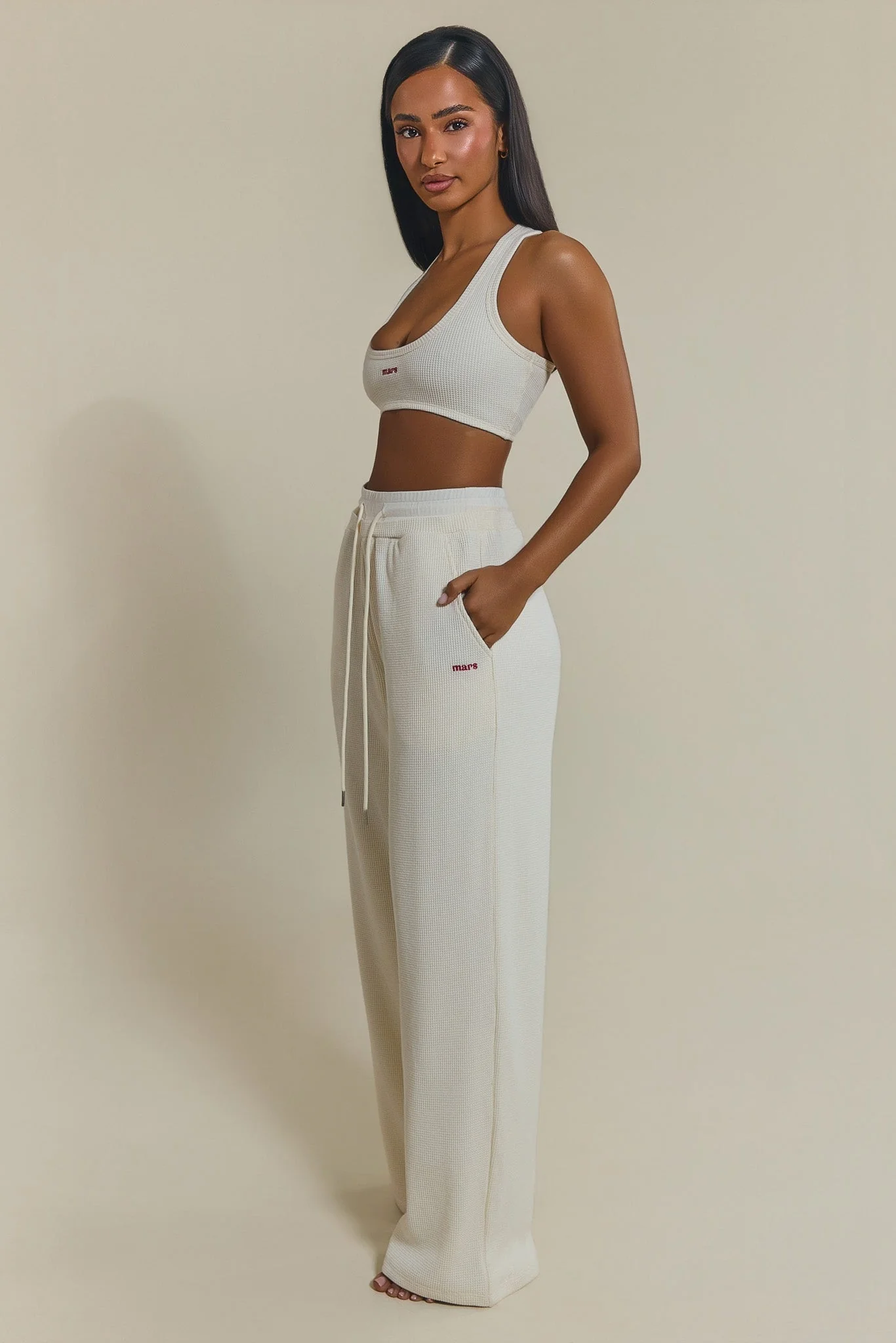 2992-the-waffle-oversized-wide-leg-joggers-in-cream-3.webp The Waffle Oversized Wide Leg Joggers in Cream
