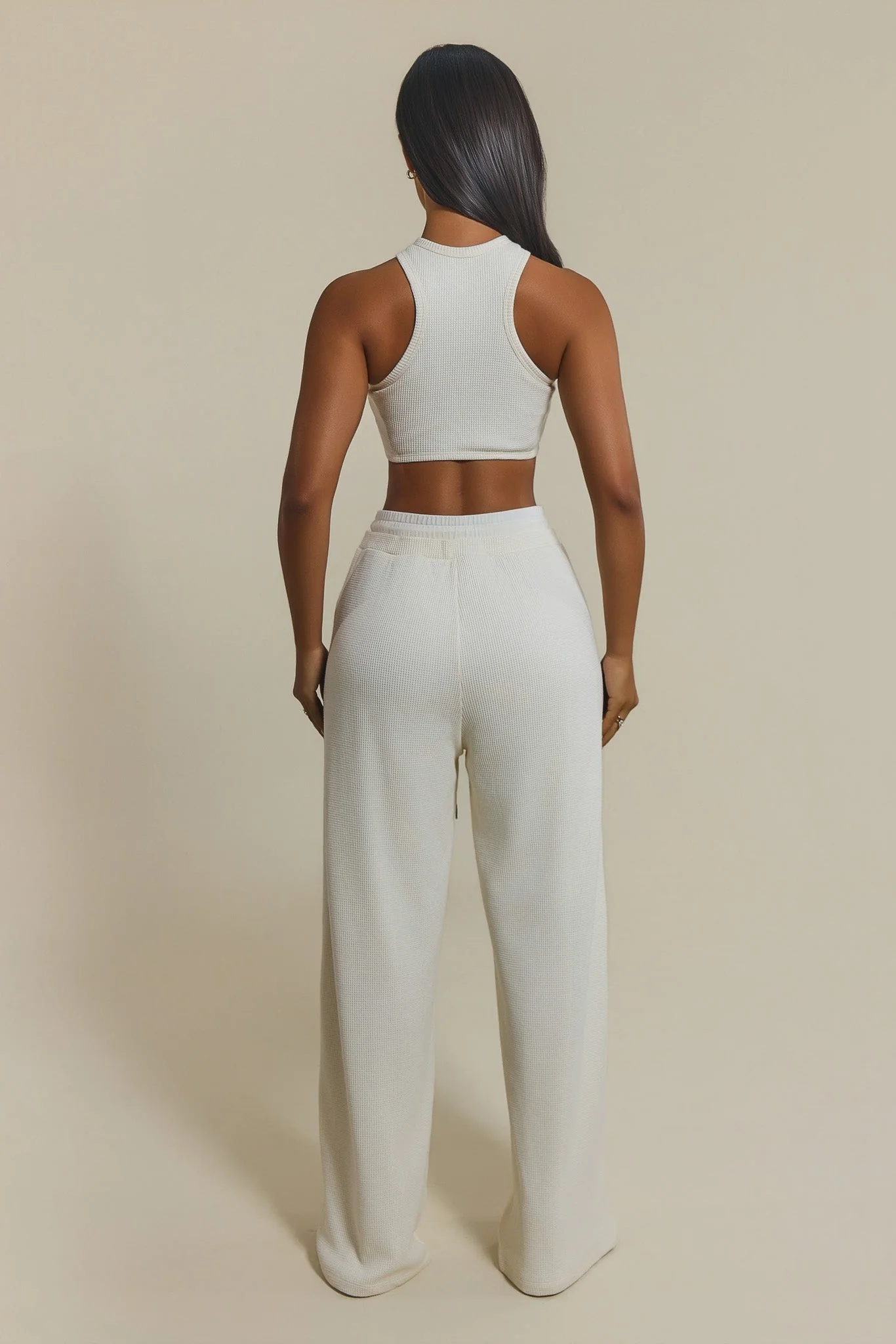 2992-the-waffle-oversized-wide-leg-joggers-in-cream-4.webp The Waffle Oversized Wide Leg Joggers in Cream