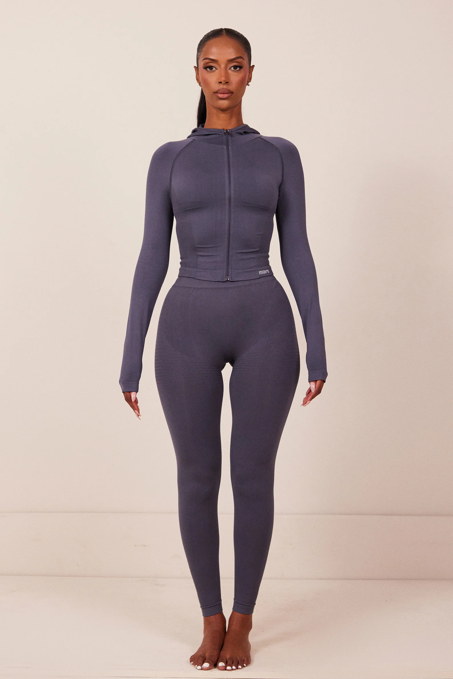 The Mars Seamless Leggings in Navy
