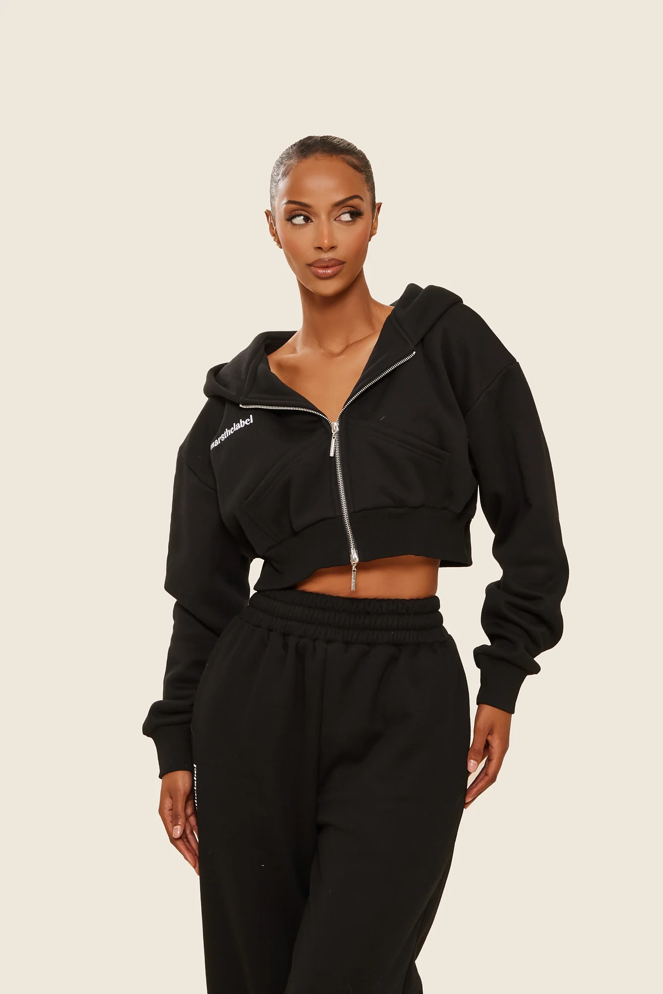 3023-the-classics-cropped-zip-hoodie-in-black-6.webp The Classics Cropped Zip Hoodie in Black