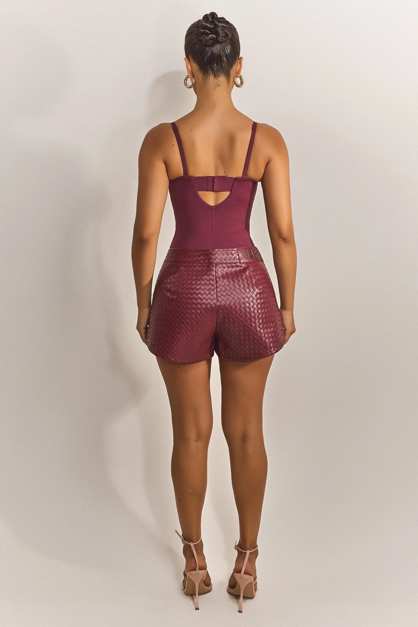 3085-the-faye-shorts-in-red-6.webp The Faye Shorts in Red