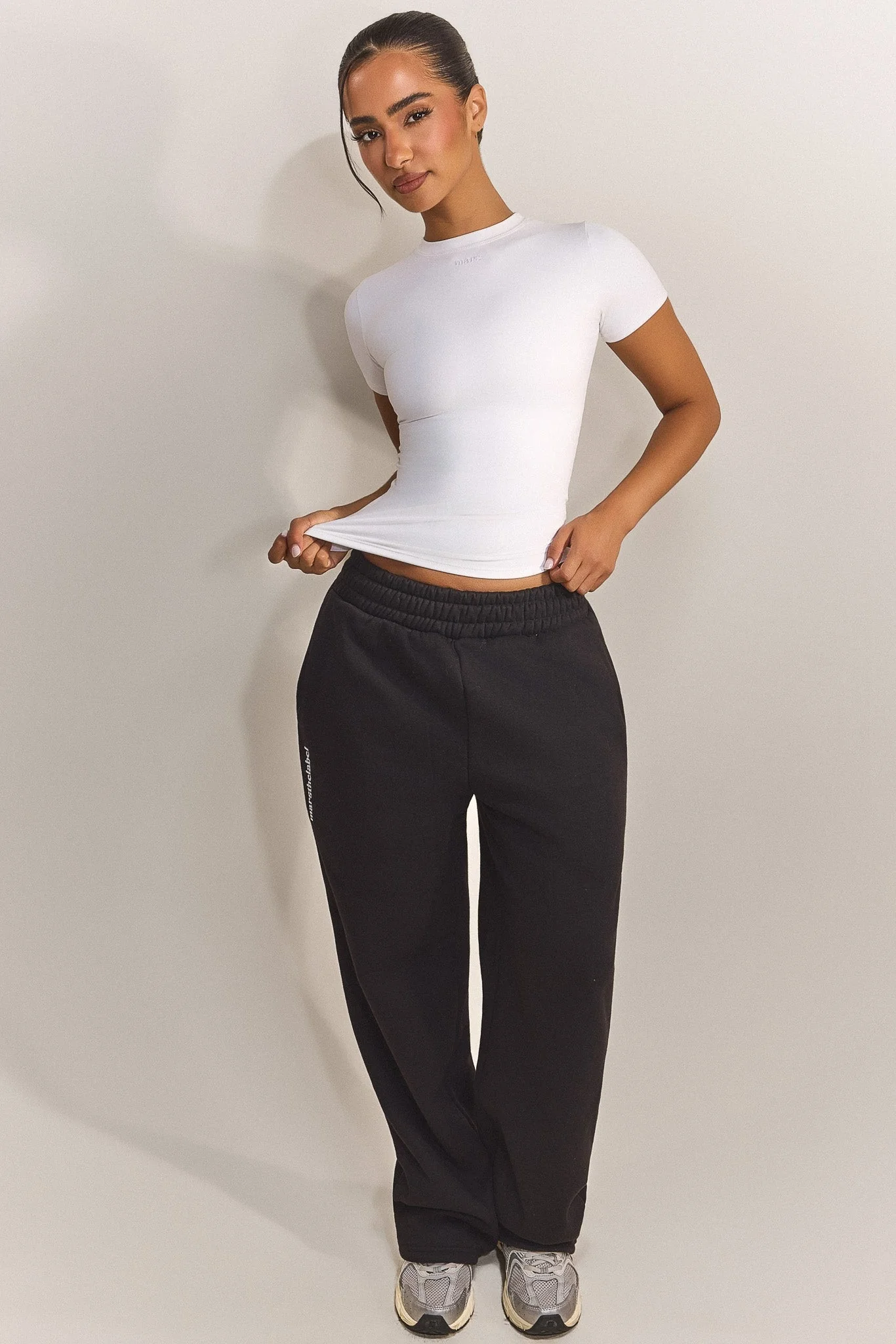 The Sculpt Short Sleeve Top in White