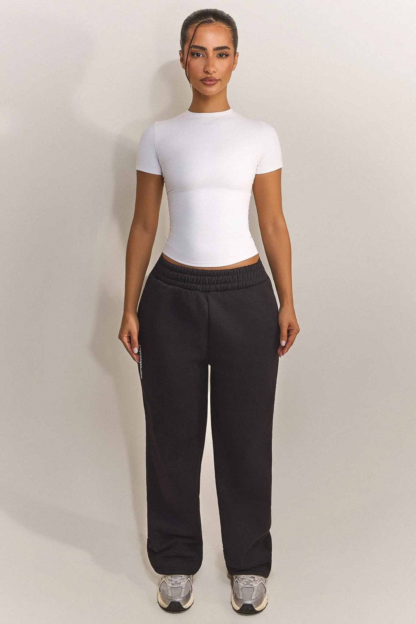 The Sculpt Short Sleeve Top in White