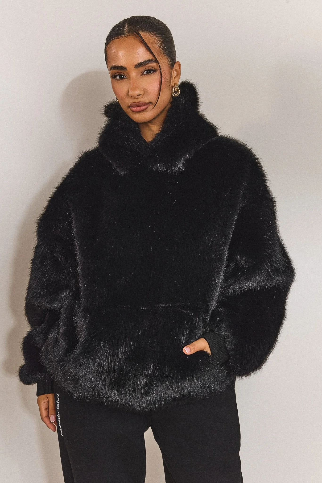 The Blair Hoodie in Black