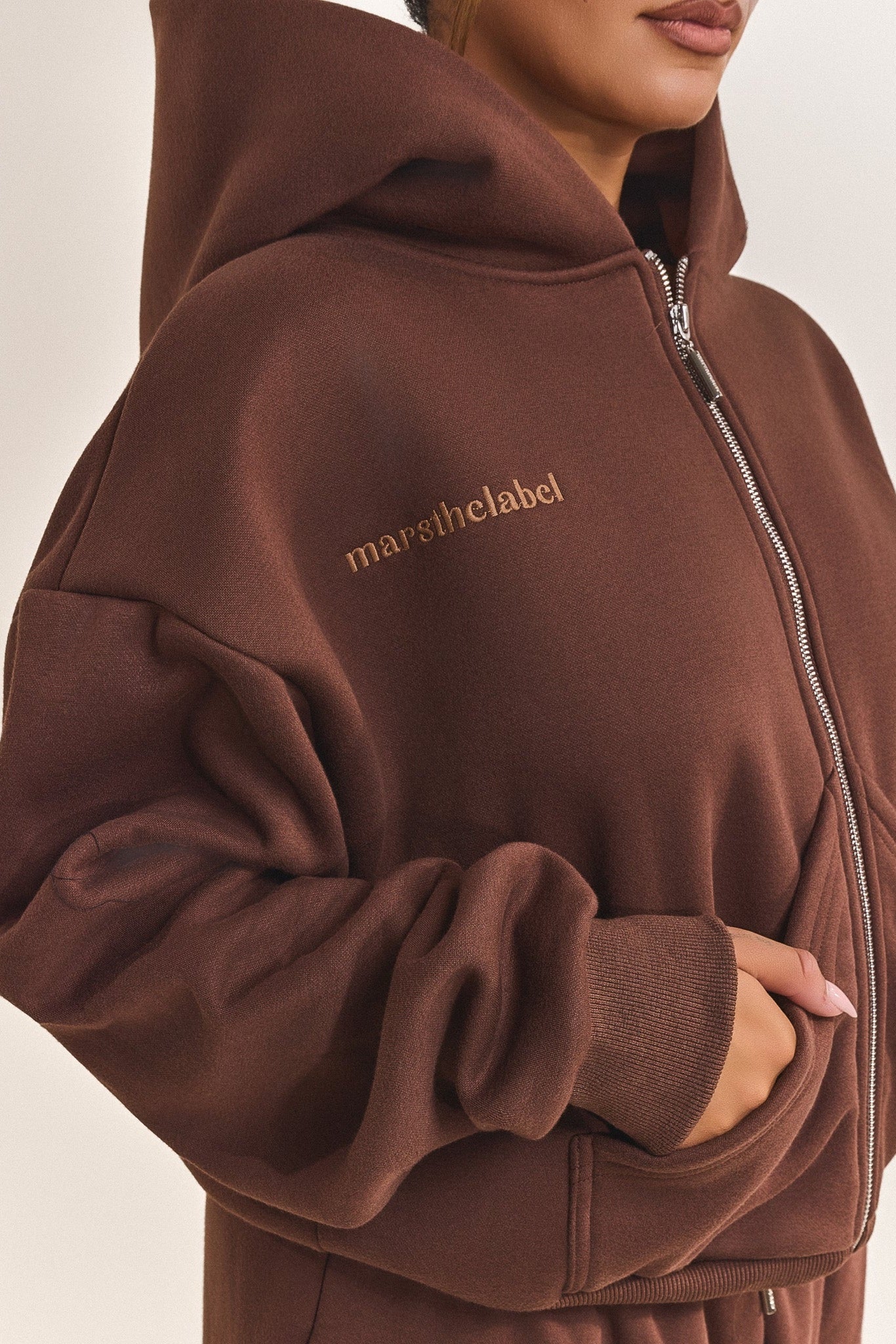 3297-the-classics-longline-zip-jacket-in-brown-6.jpg The Classics Longline Zip Jacket in Brown