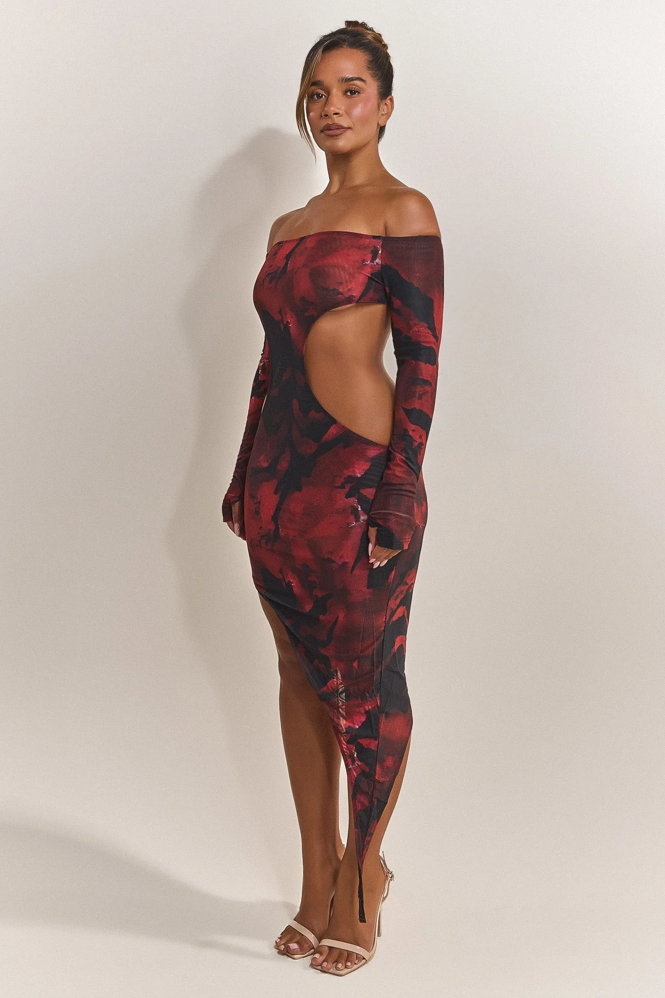 3395-the-asymmetric-cut-out-mini-in-red-print-2.webp The Asymmetric Cut Out Mini in Red Print