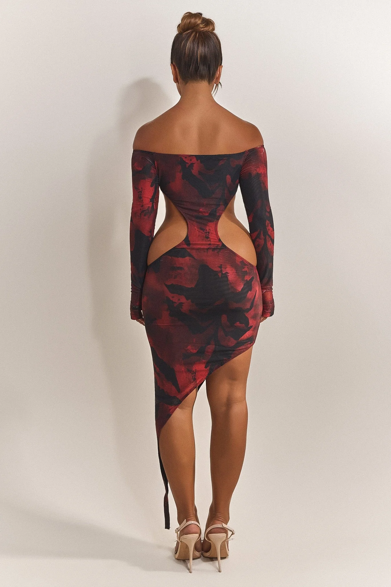 3395-the-asymmetric-cut-out-mini-in-red-print-3.webp The Asymmetric Cut Out Mini in Red Print