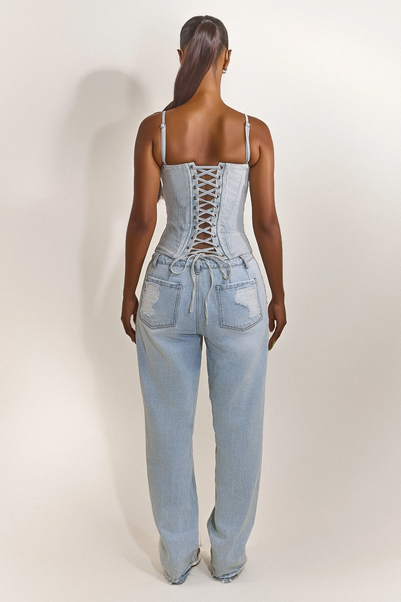 3436-the-everly-lace-up-corset-top-in-denim-3.webp The Everly Lace Up Corset Top in Denim