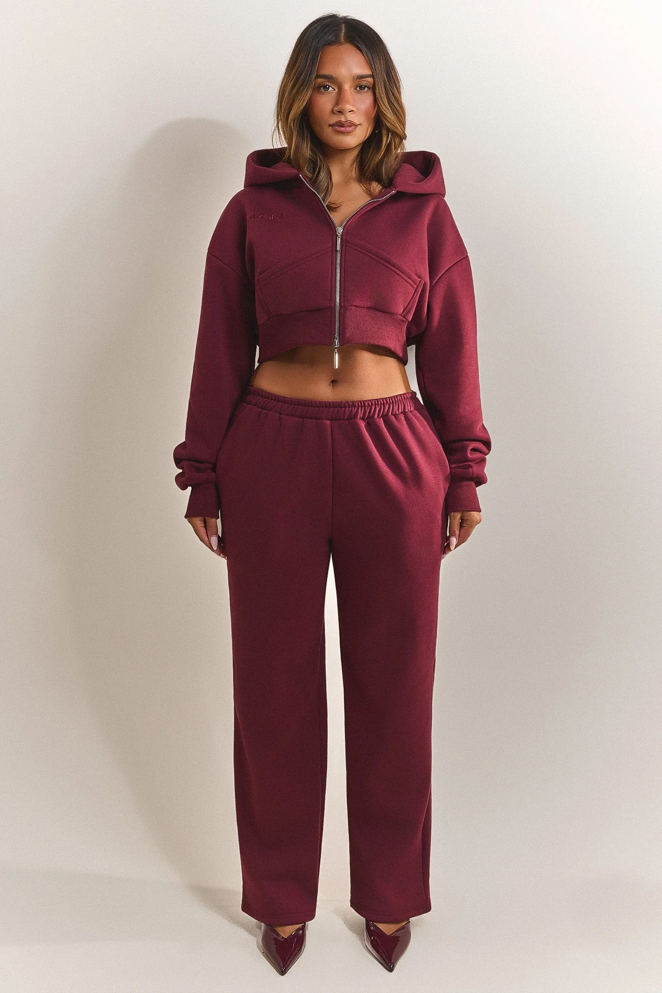 3622-the-classics-cropped-zip-hoodie-in-wine-4.webp The Classics Cropped Zip Hoodie in Wine