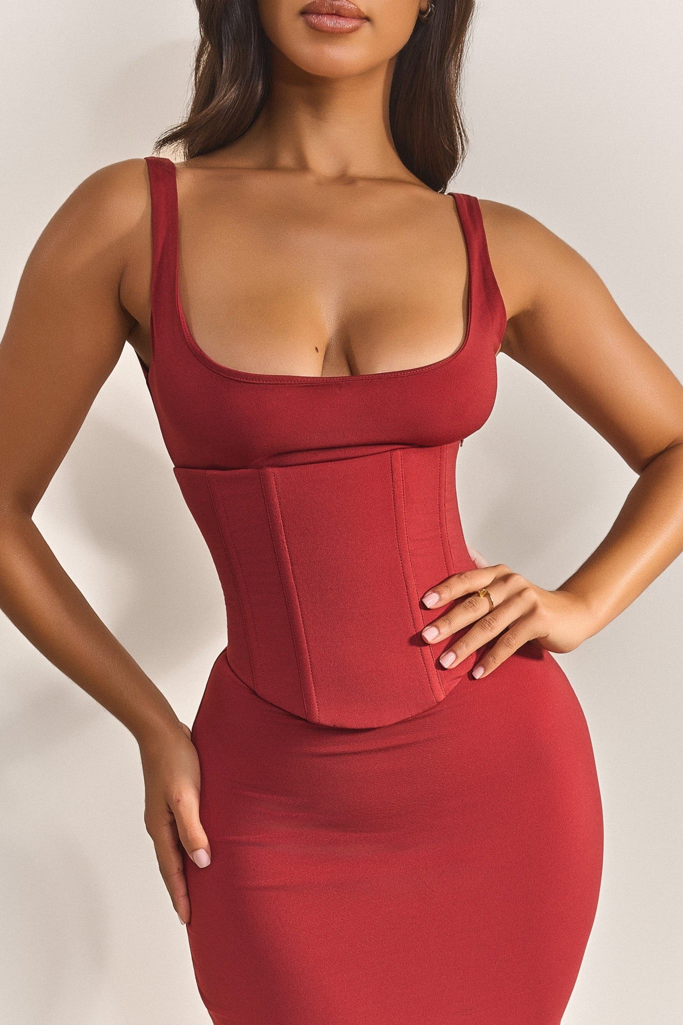 363-the-sandra-scoop-maxi-in-red-5.jpg The Sandra Scoop Maxi in Red