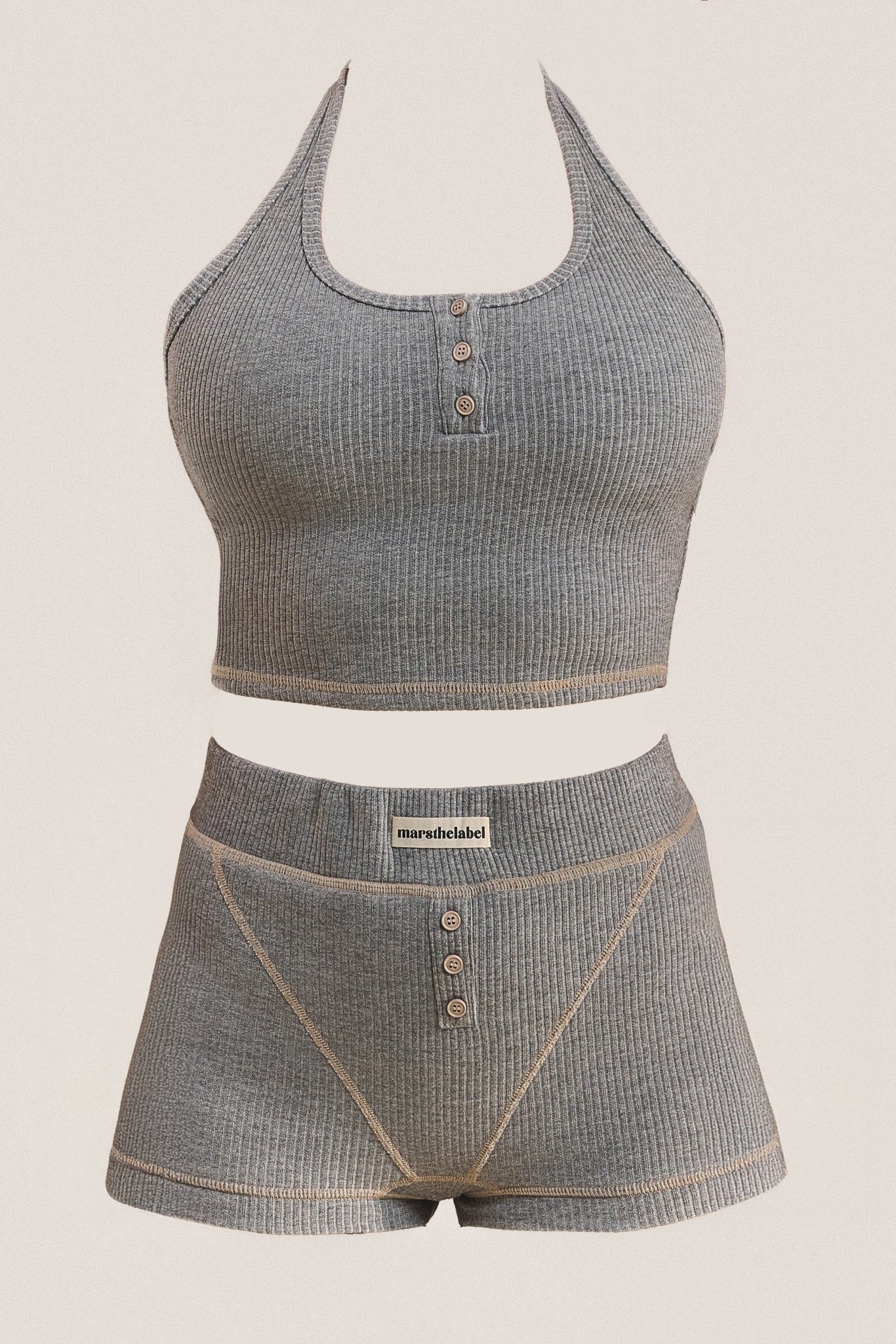 3798-the-ribbed-boxer-shorts-in-grey-5.jpg The Ribbed Boxer Shorts in Grey