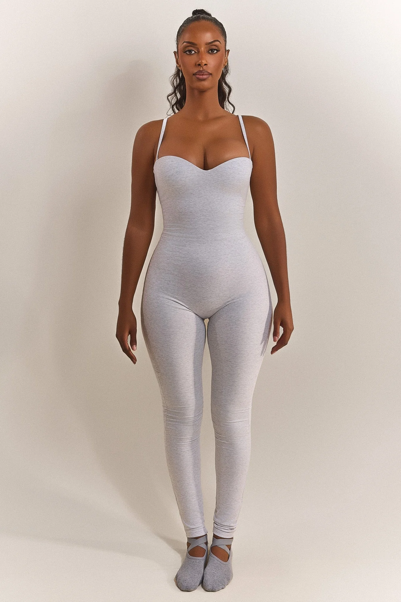 3872-the-sculpt-jumpsuit-in-grey-marl-1.webp The Sculpt Jumpsuit in Grey Marl