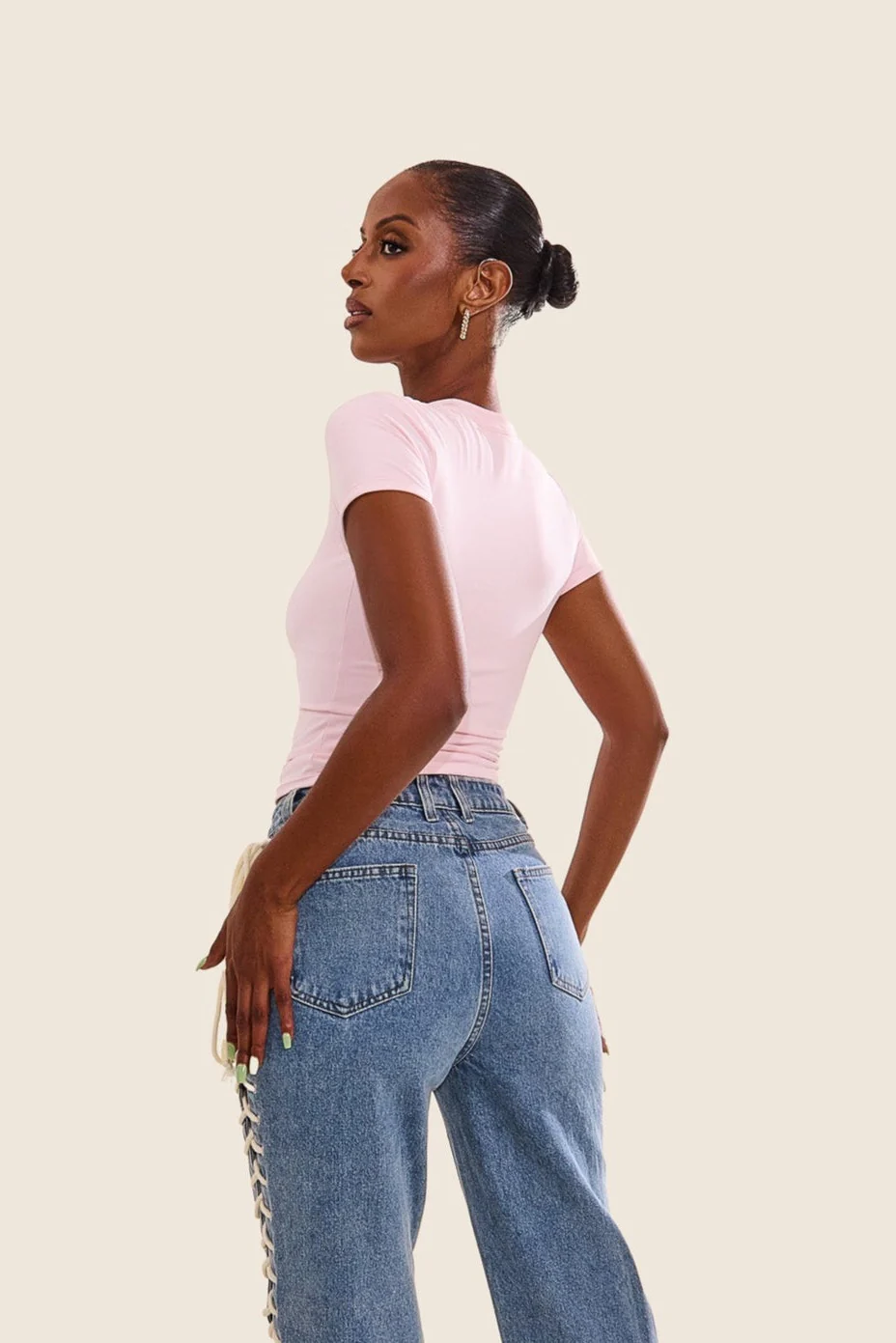 3942-the-sculpt-short-sleeve-top-in-pink-10.webp The Sculpt Short Sleeve Top in Pink