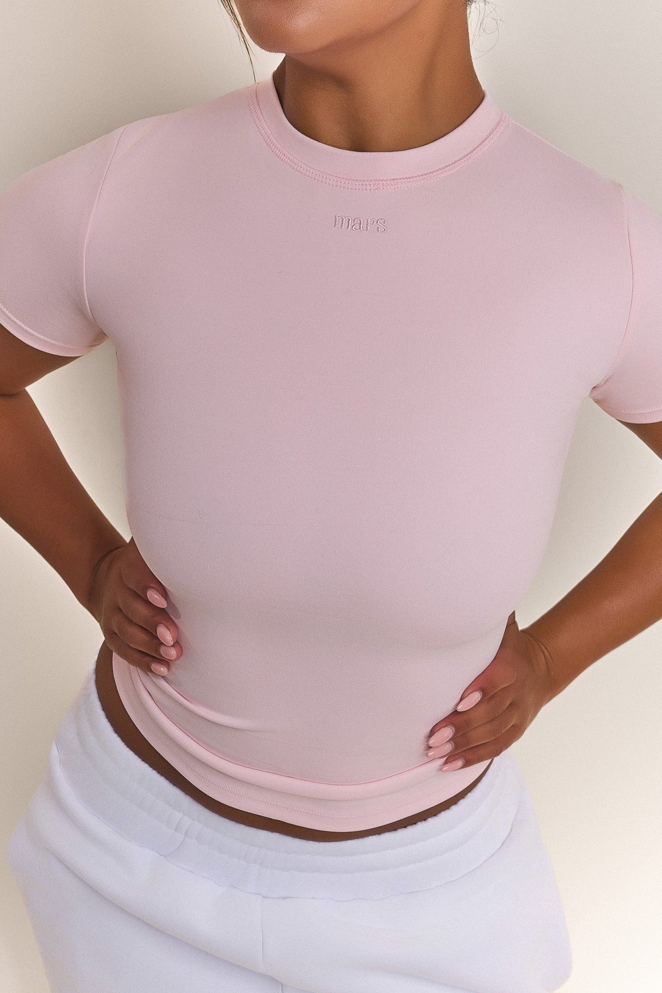 3942-the-sculpt-short-sleeve-top-in-pink-4.jpg The Sculpt Short Sleeve Top in Pink