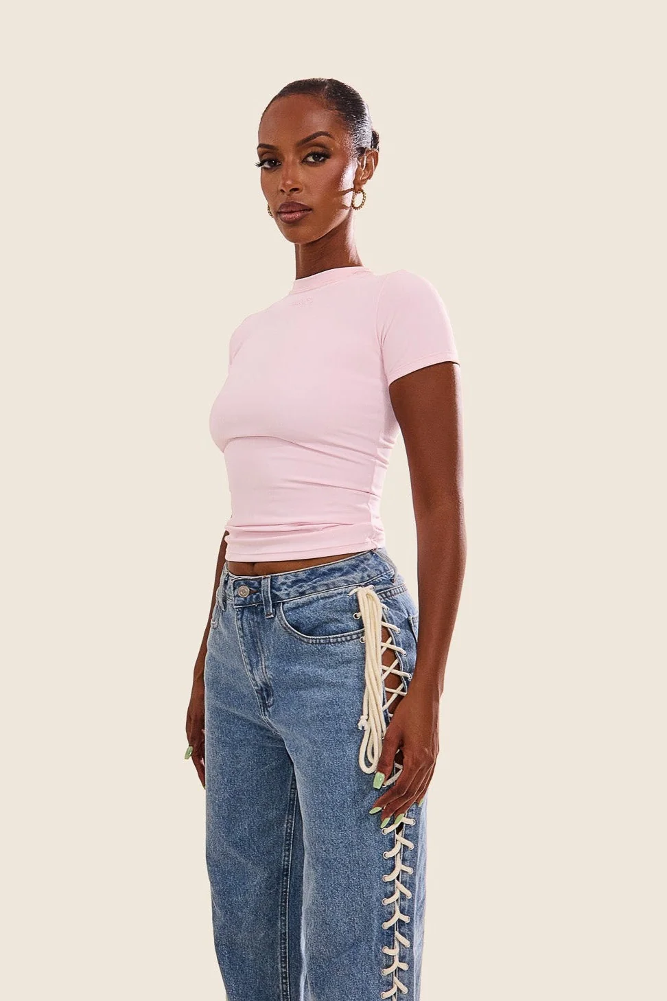 3942-the-sculpt-short-sleeve-top-in-pink-9.webp The Sculpt Short Sleeve Top in Pink