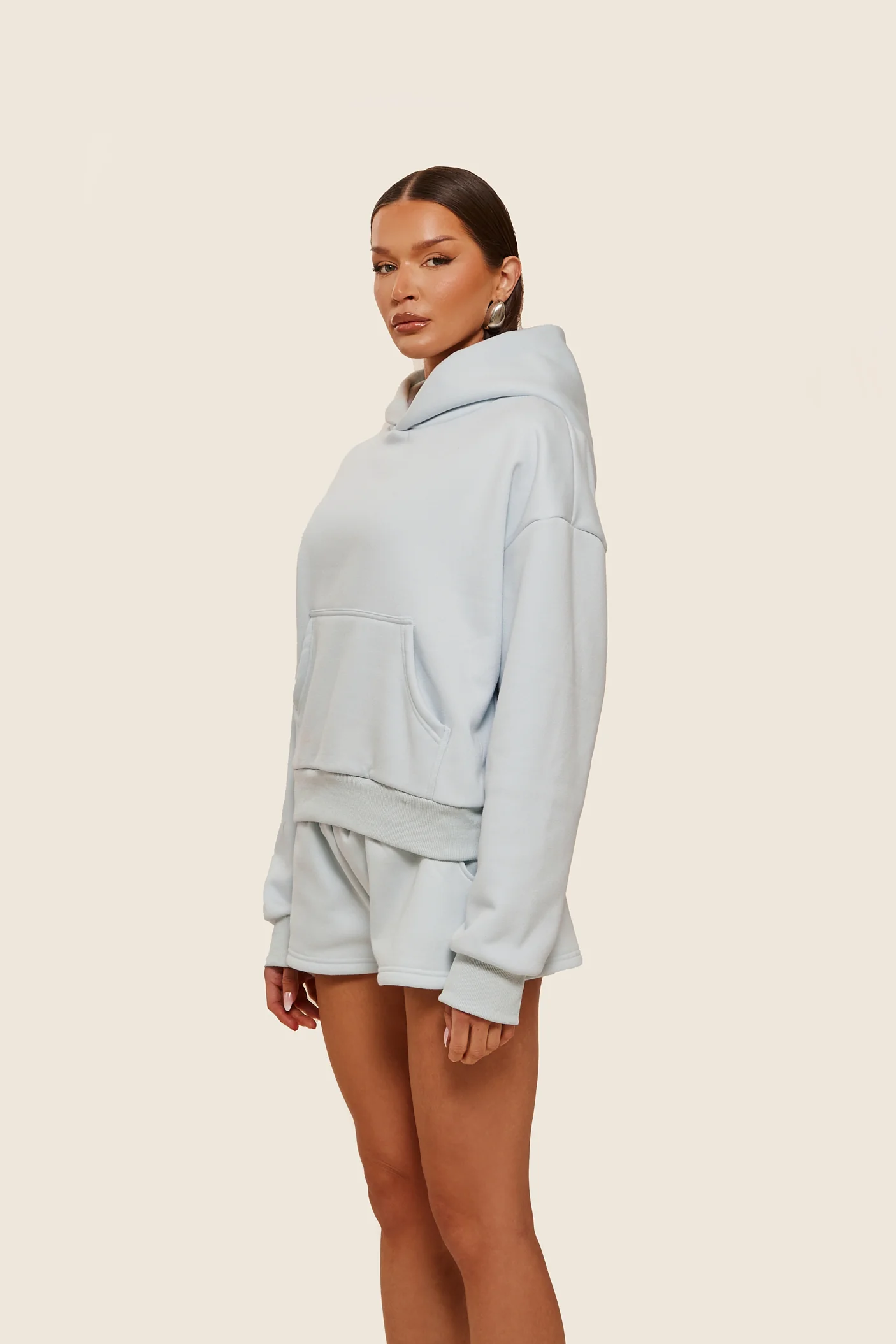 The Classics Hoodie in Baby Blue