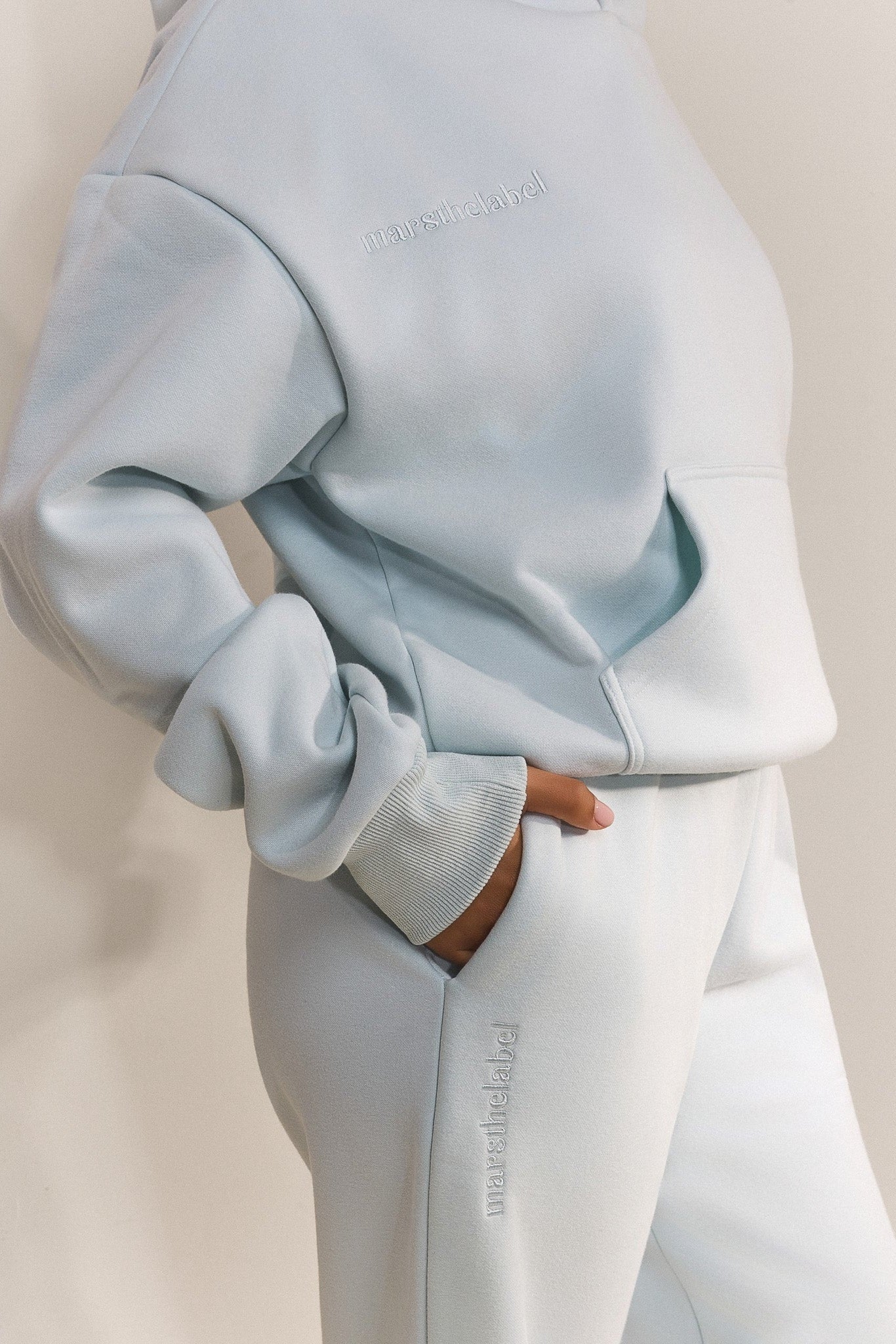 The Classics Hoodie in Baby Blue