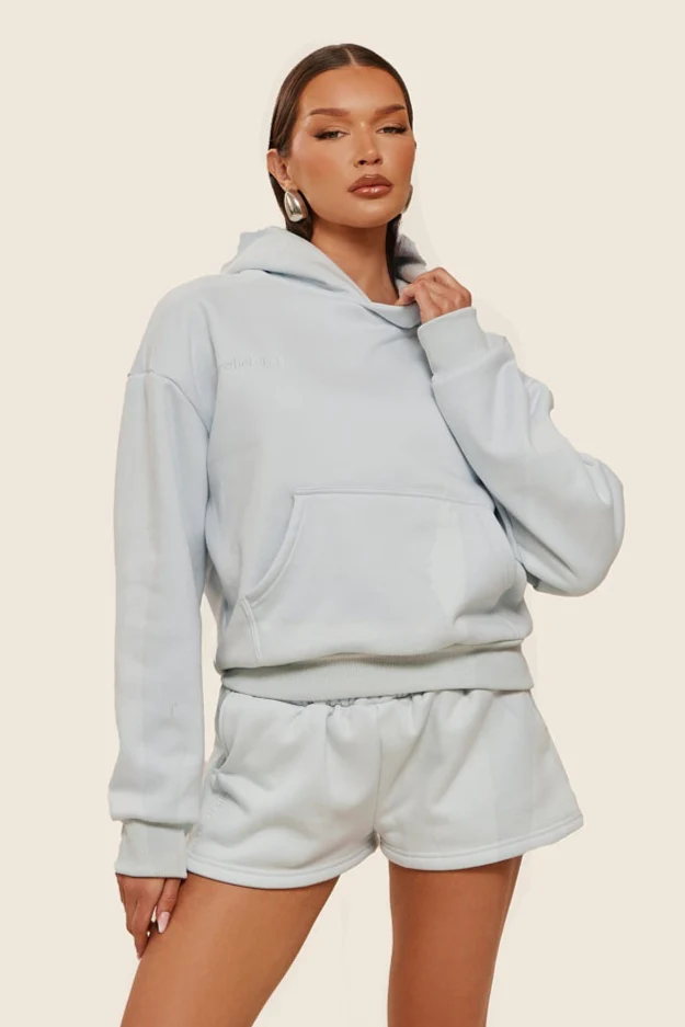 The Classics Hoodie in Baby Blue