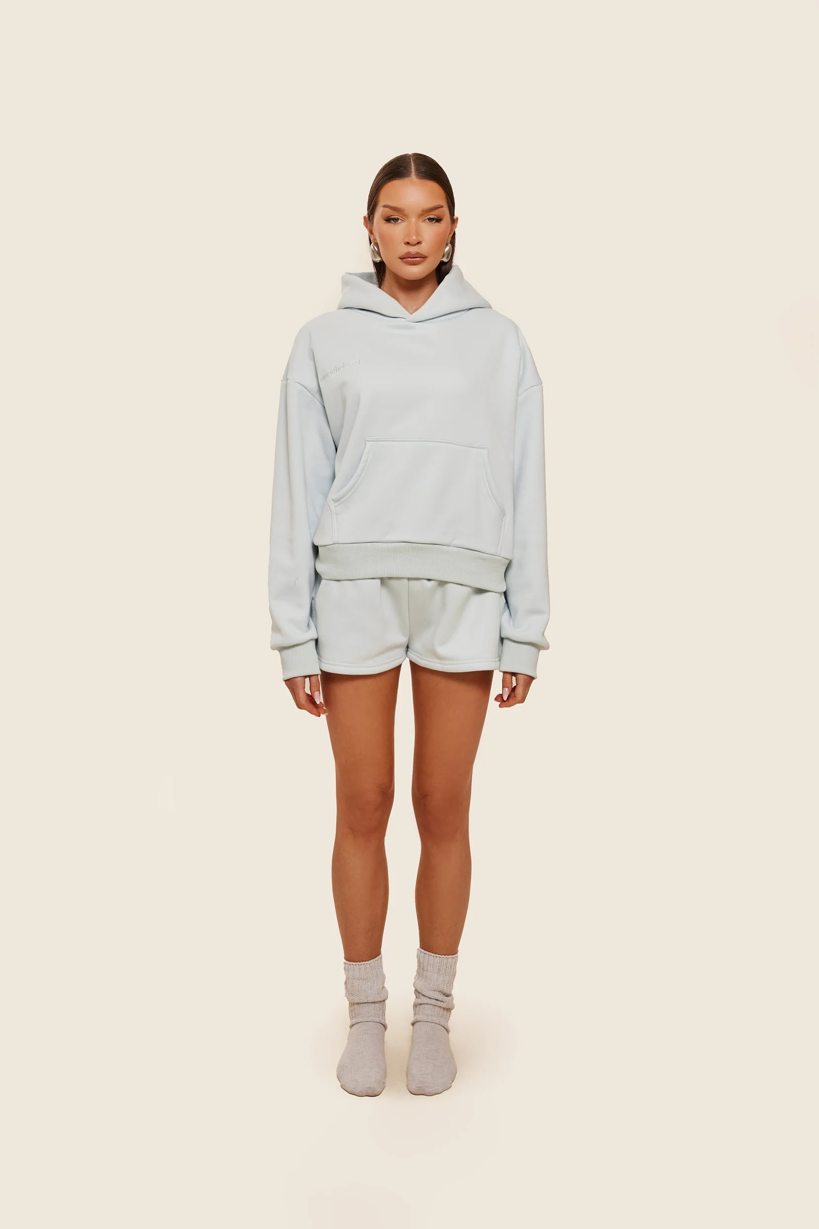 The Classics Hoodie in Baby Blue