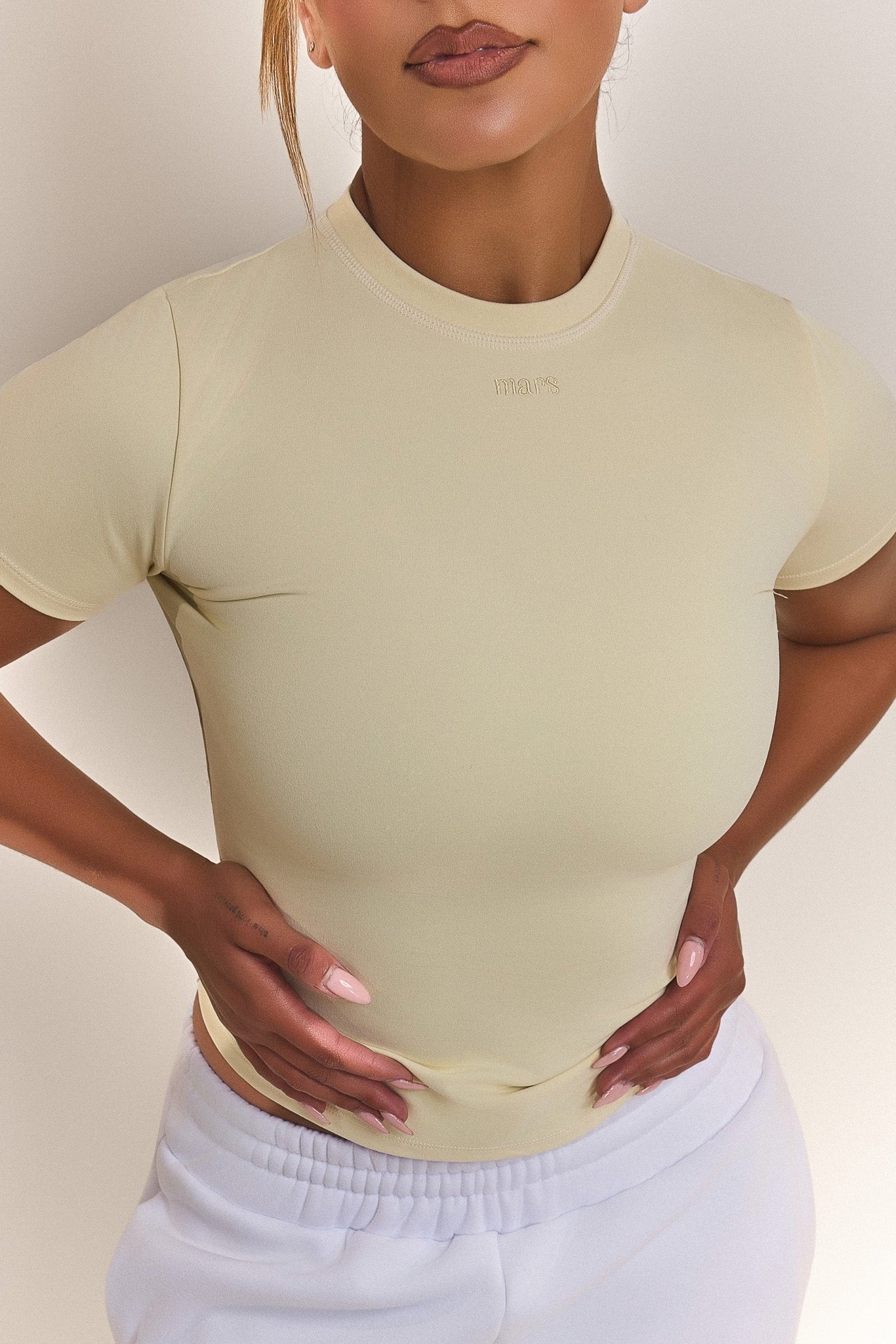 4234-the-sculpt-short-sleeve-top-in-yellow-3.jpg The Sculpt Short Sleeve Top in Yellow