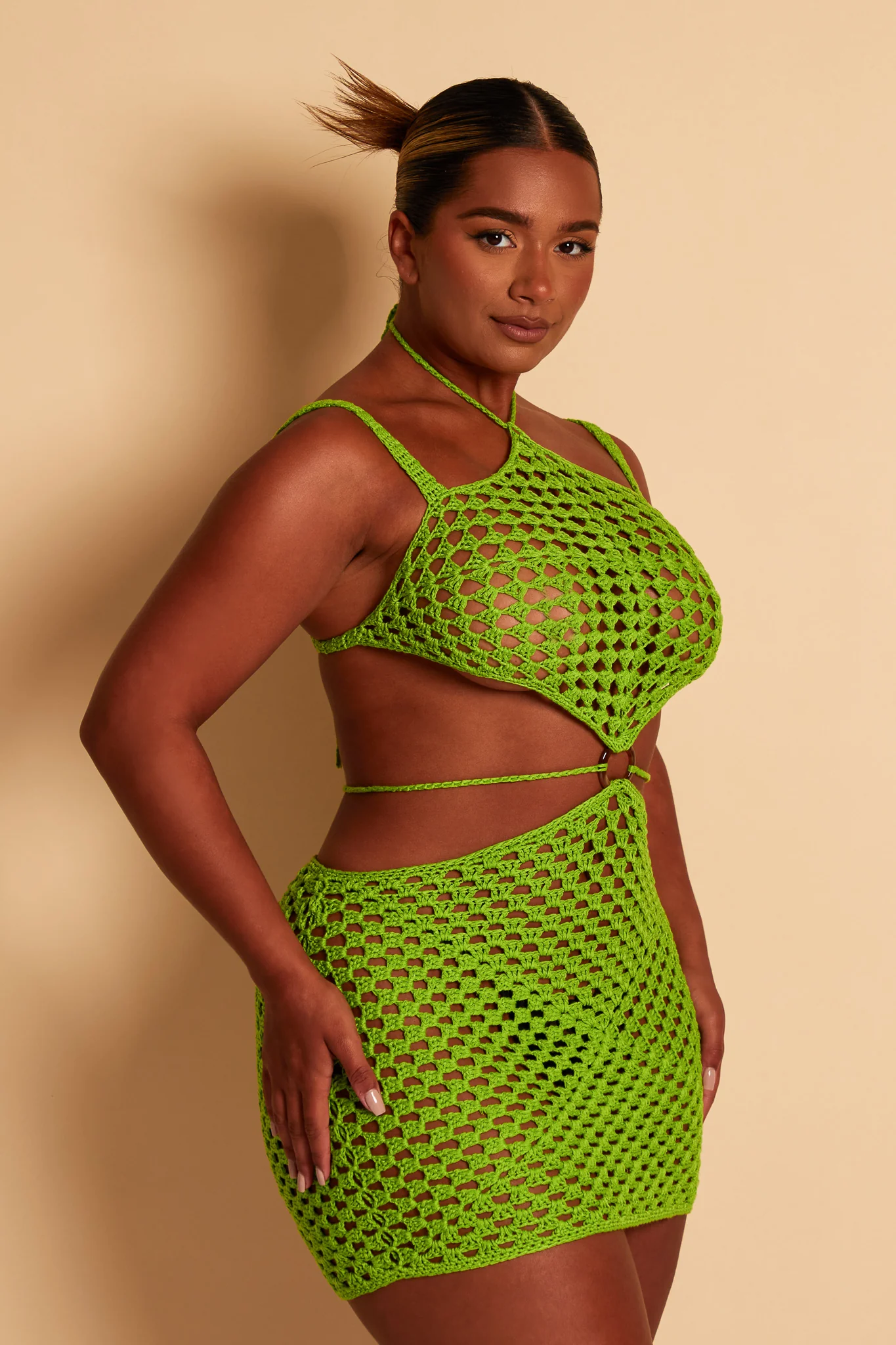 4294-the-crochet-mini-in-green-4.webp The Crochet Mini in Green