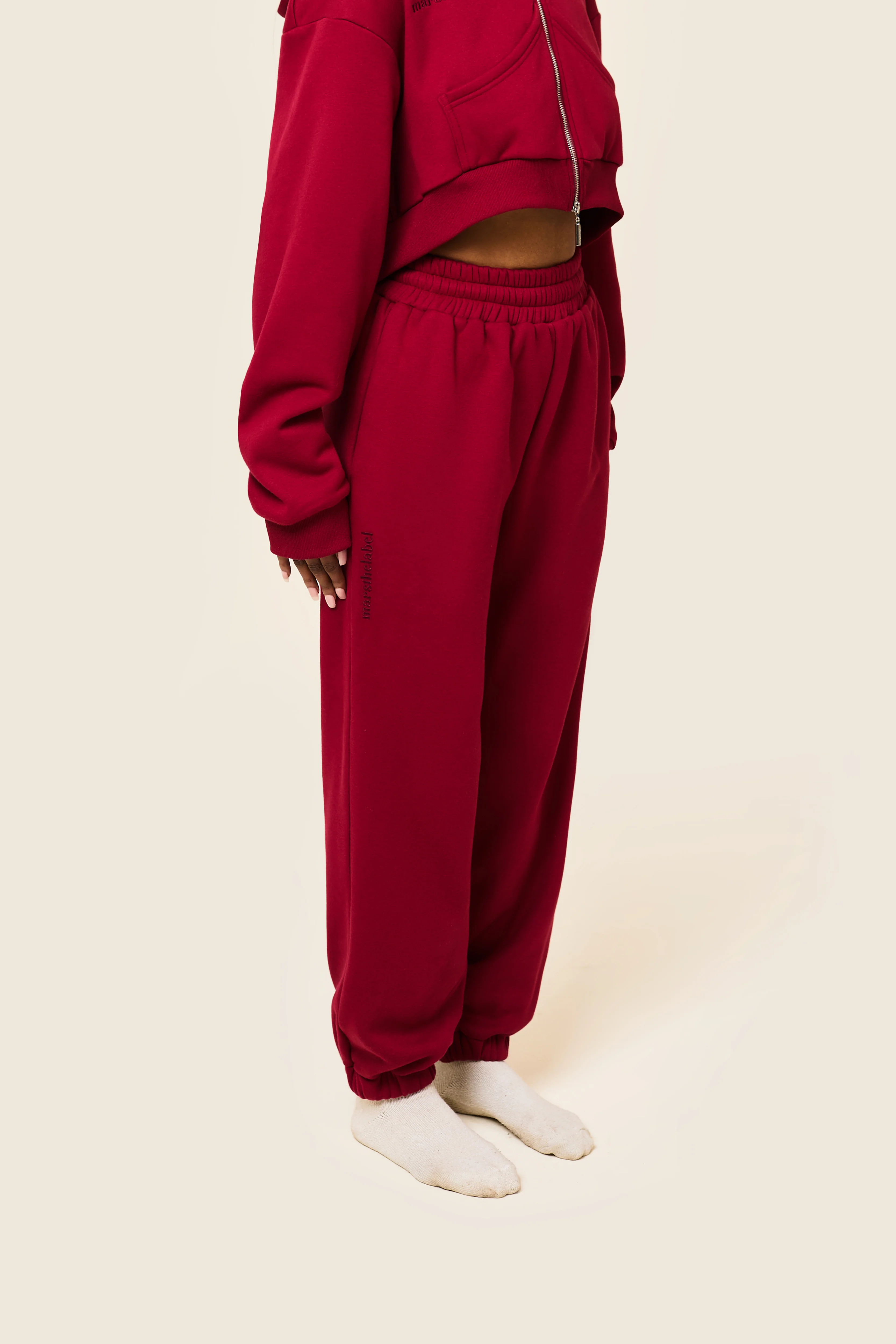 4450-the-classics-cuffed-joggers-in-red-4.webp The Classics Cuffed Joggers in Red