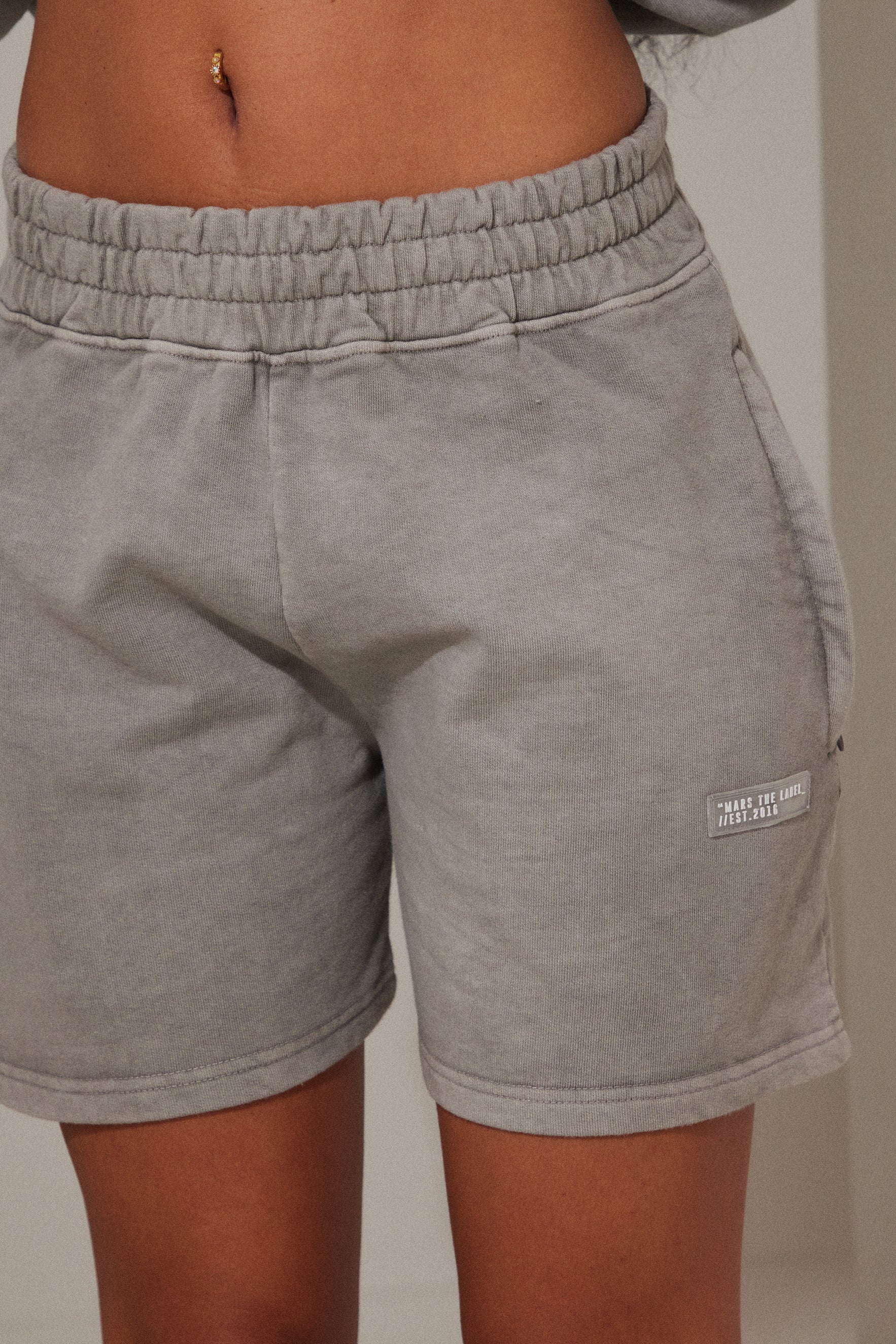 Women's Shorts in Grey Wash