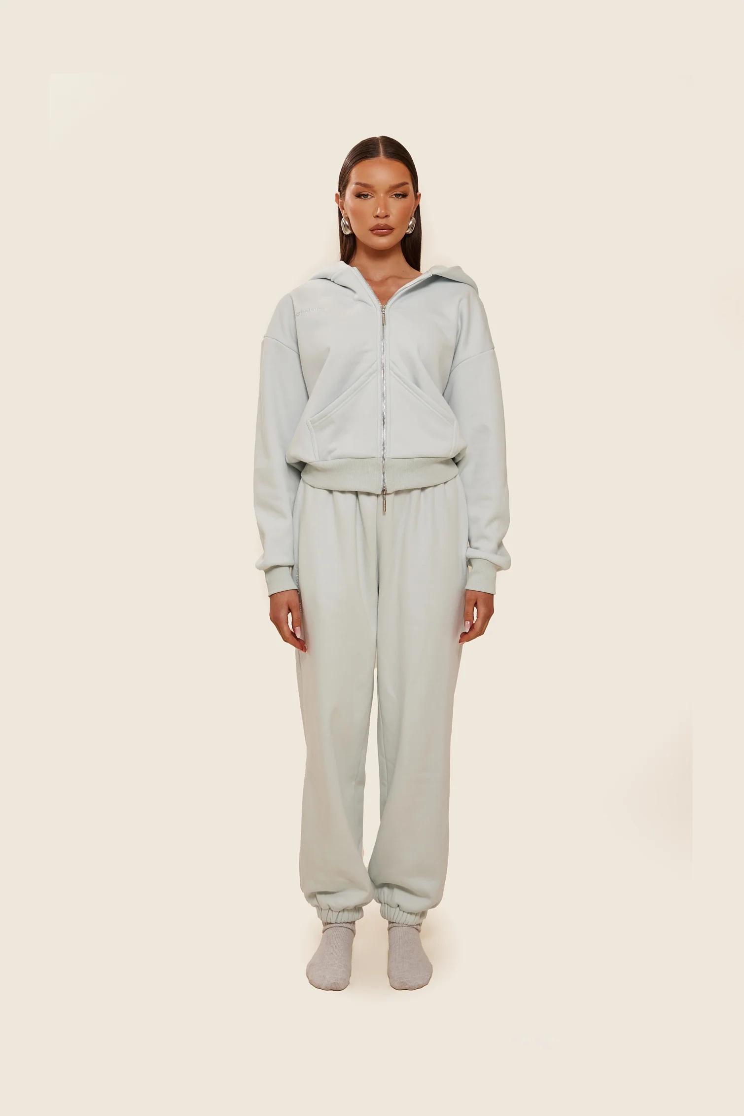 The Classics Cuffed joggers in Baby Blue