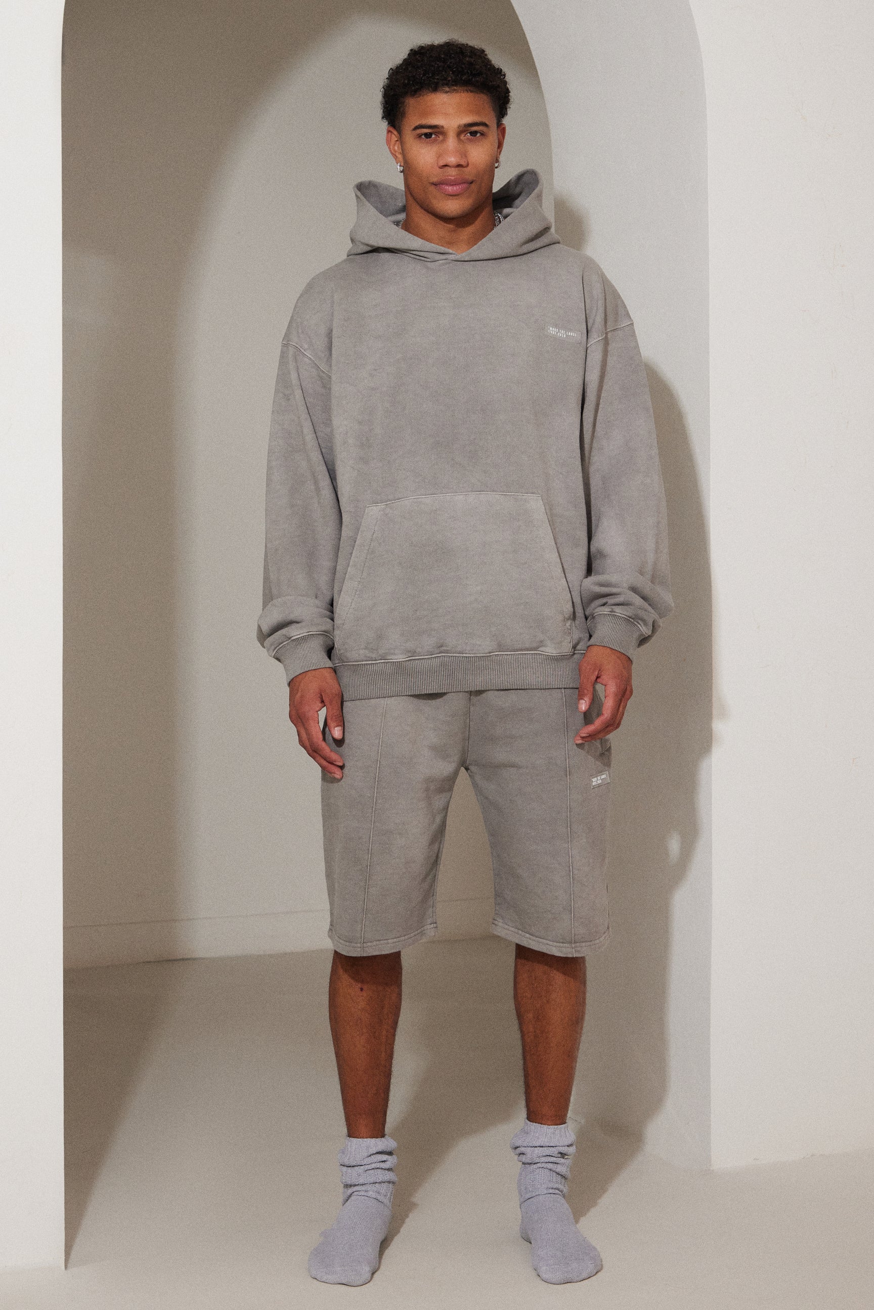 Men's Shorts in Grey Wash