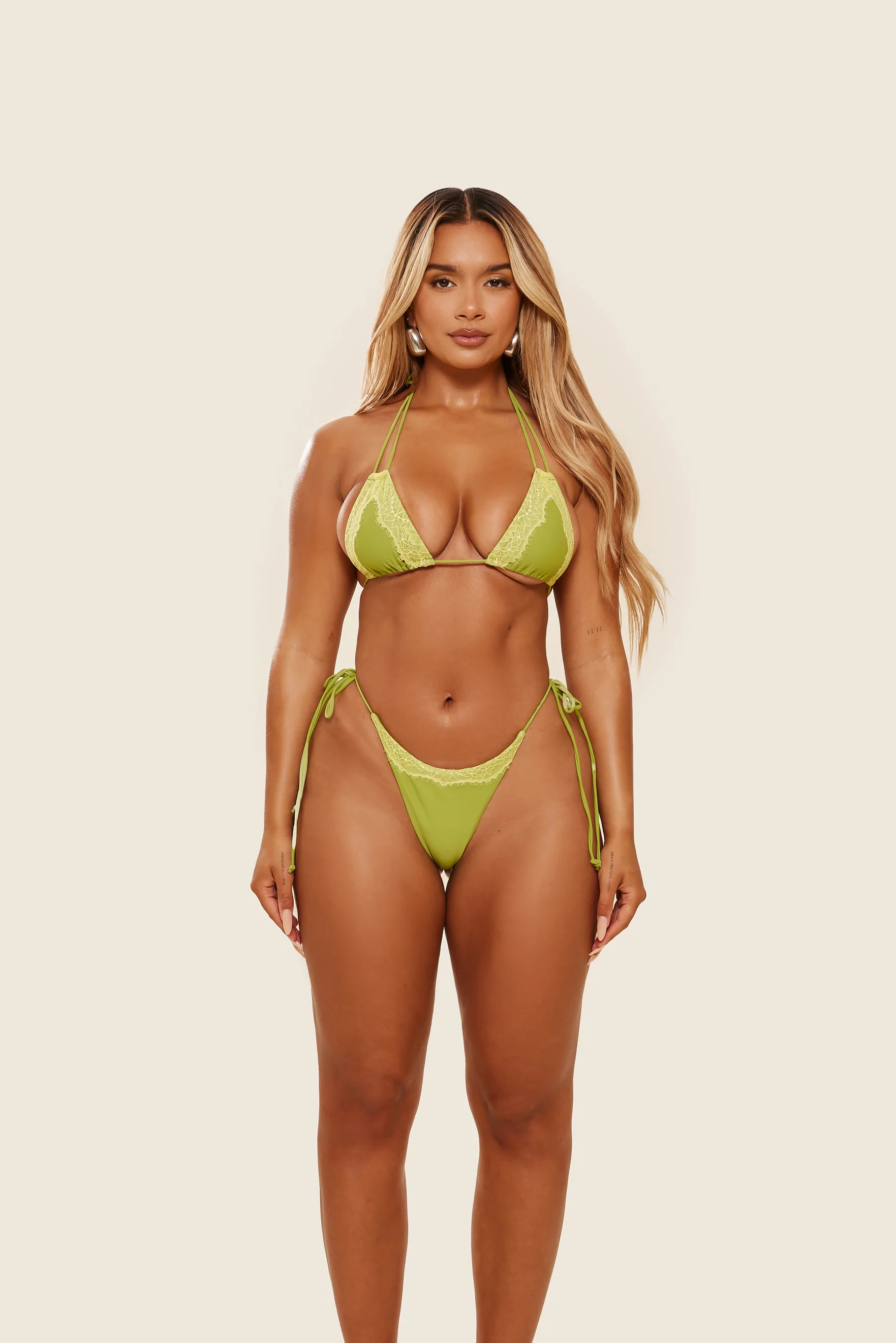 The Taliyah Bikini in Green