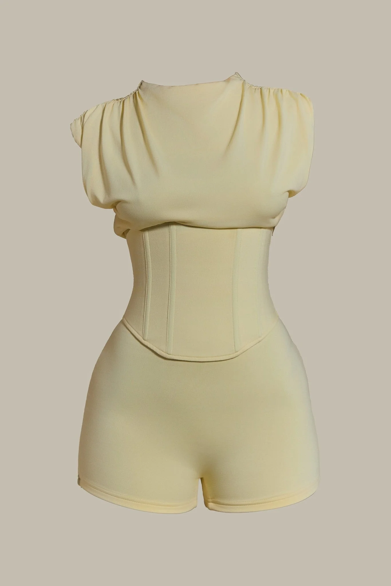 489-the-sandra-corset-playsuit-in-butter-yellow-5.webp The Sandra Corset Playsuit in Butter Yellow