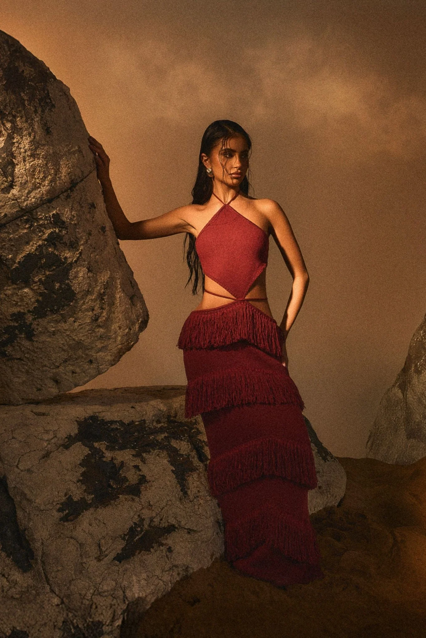 5071-the-yasmeen-halterneck-maxi-dress-in-wine-2.webp The Yasmeen Halterneck Maxi Dress in Wine