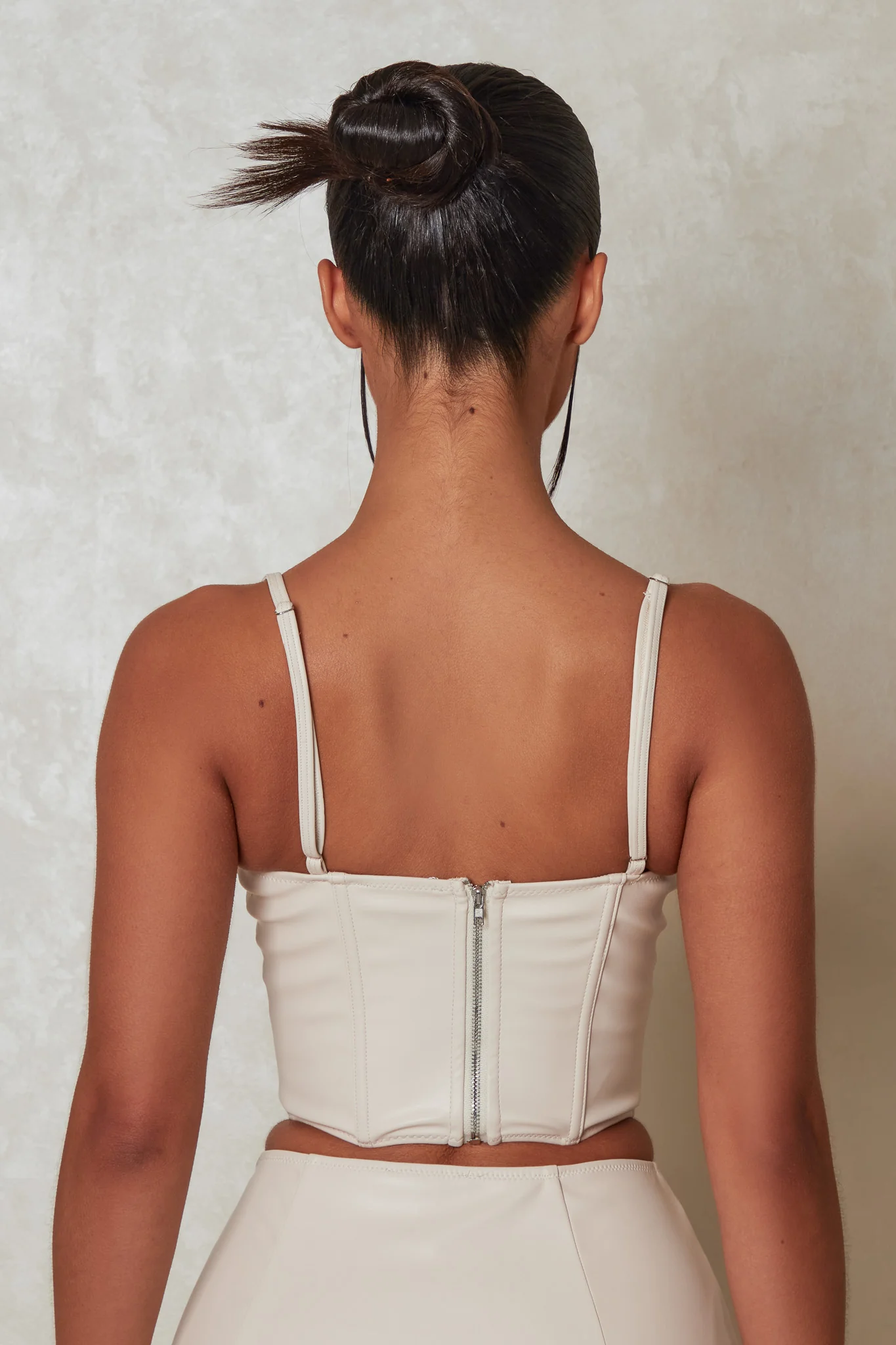 The Boss Leather Set in Cream