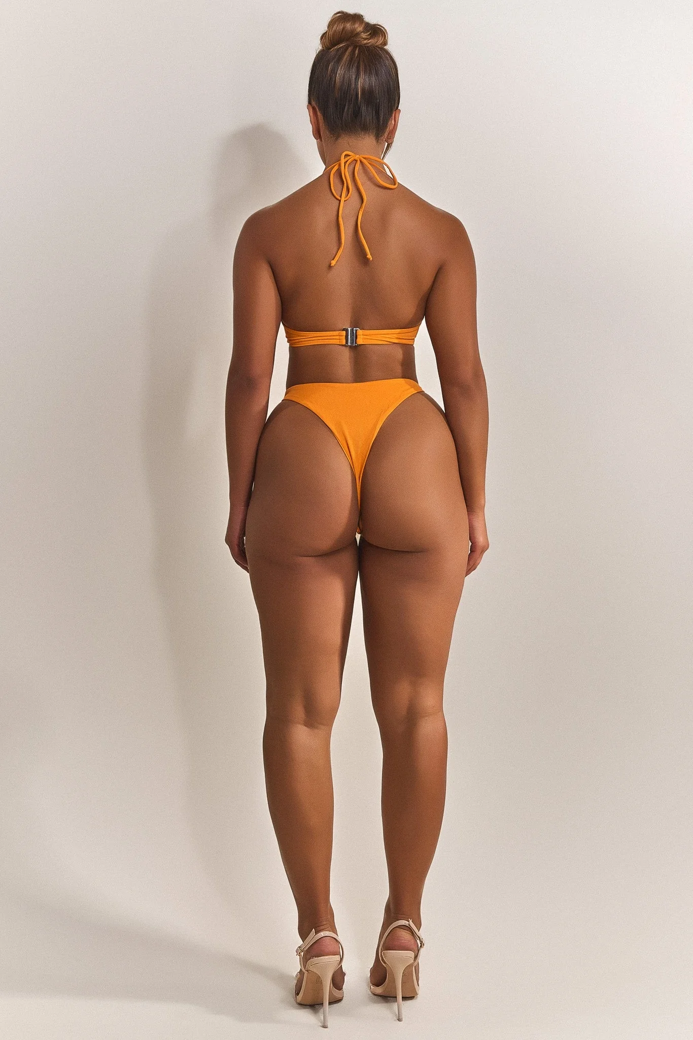 The Palm Set in Orange