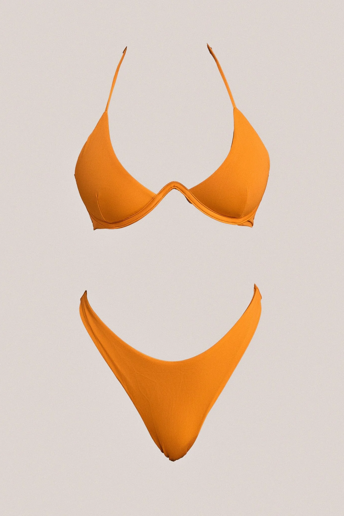 The Palm Set in Orange
